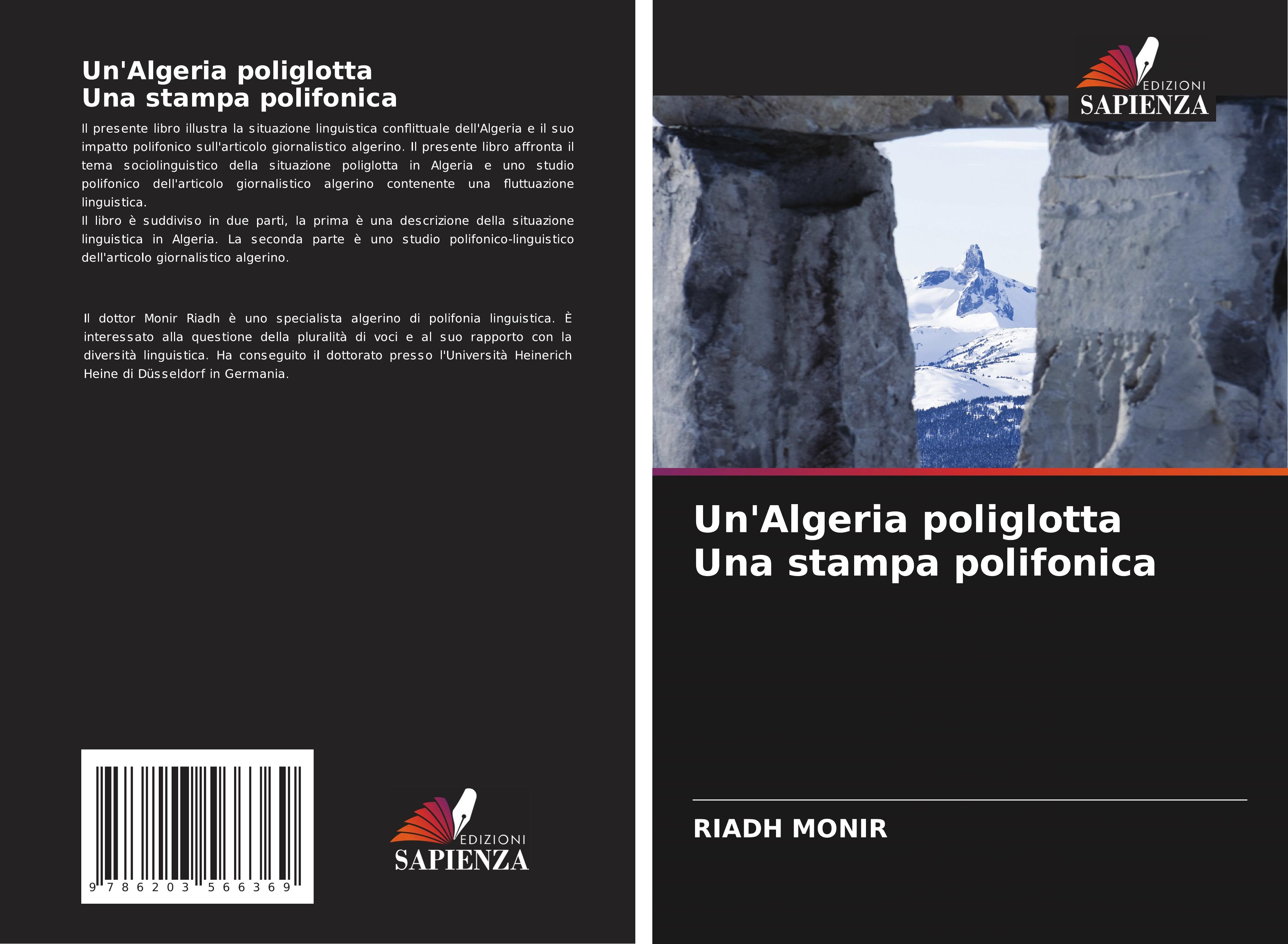 Vorderes Coverbild Un'Algeria poliglotta Una stampa polifonica