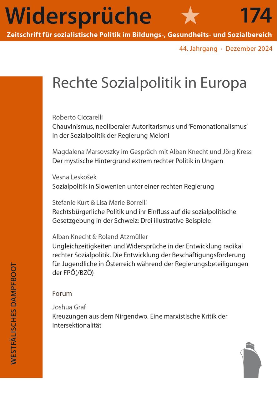Vorderes Coverbild Rechte Sozialpolitik in Europa