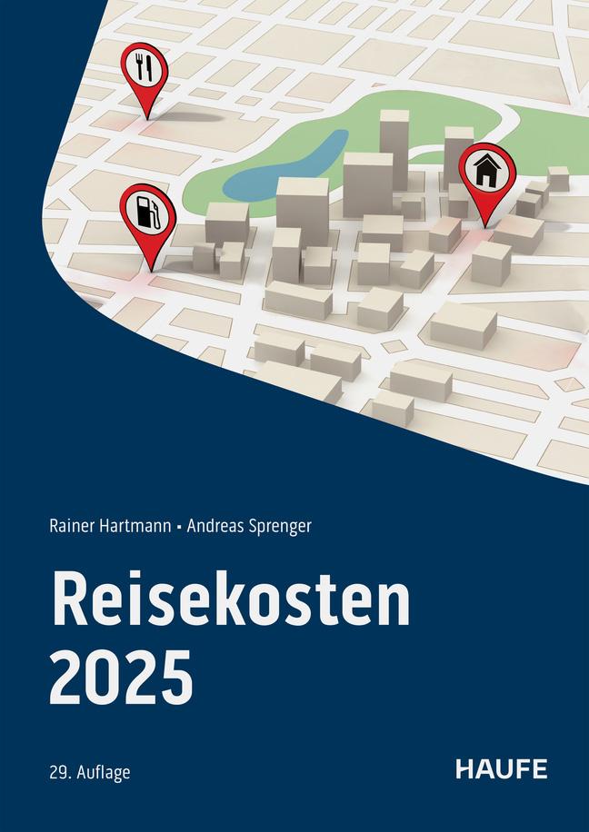 Vorderes Coverbild Reisekosten 2025