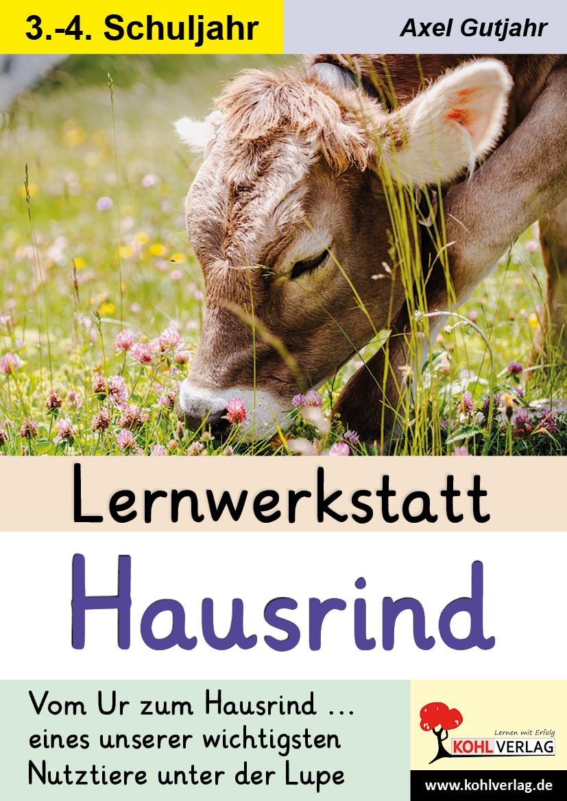Vorderes Coverbild Lernwerkstatt Hausrind