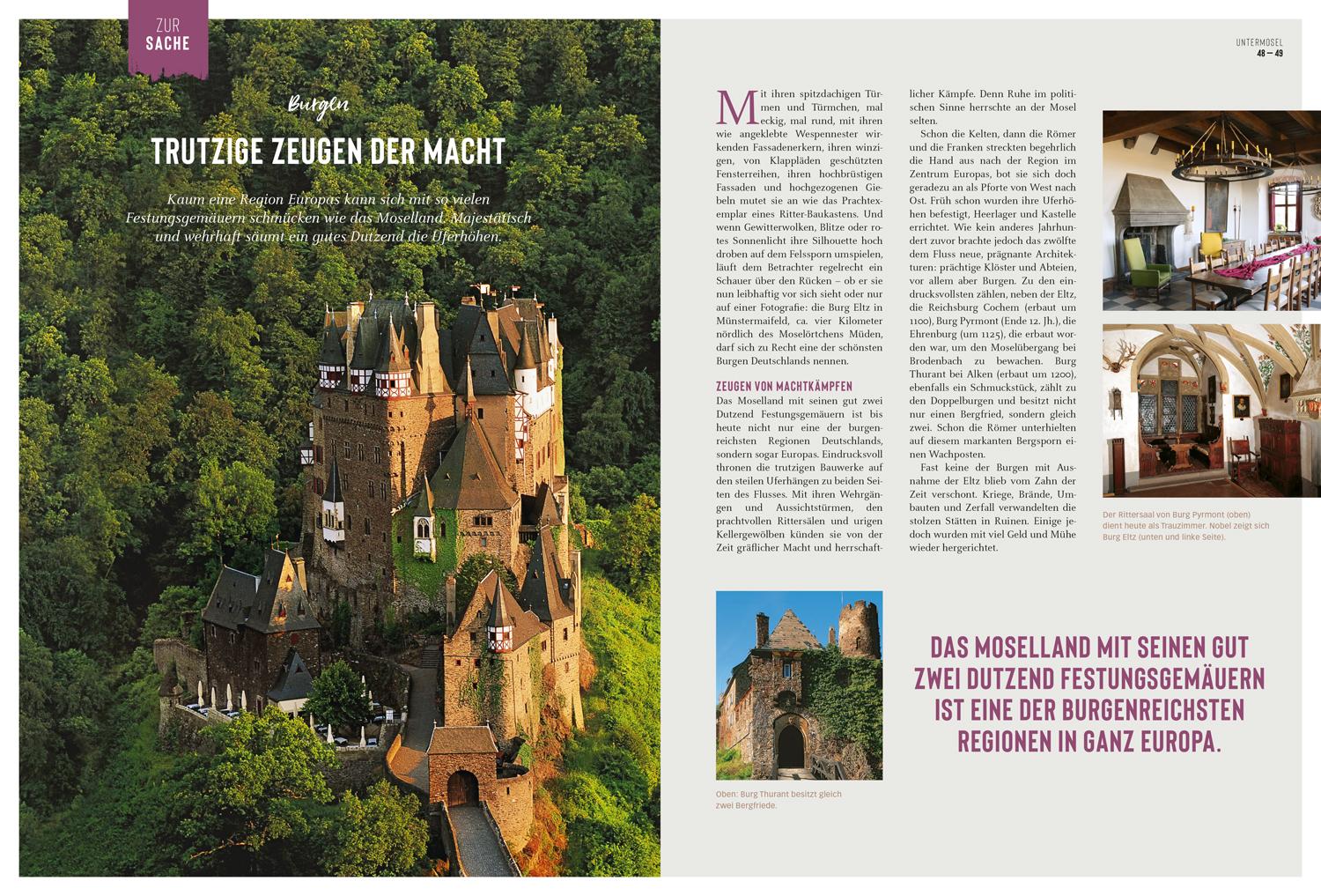 Beispielinhalt (Bild) DUMONT Bildatlas Mosel