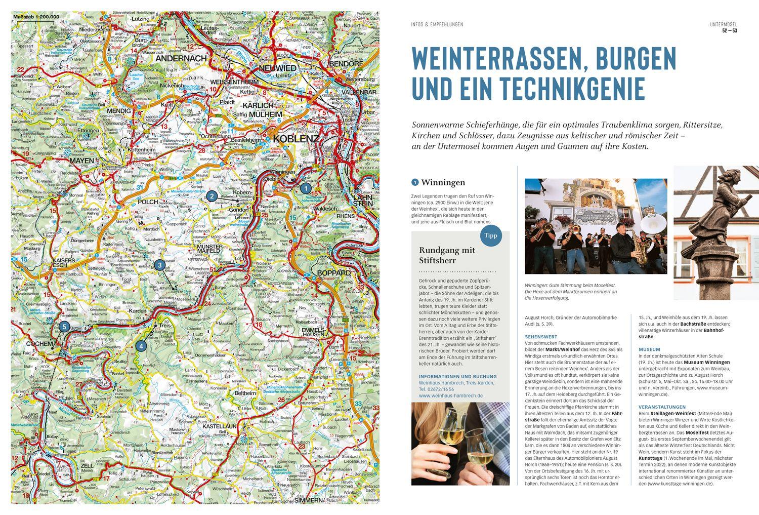 Beispielinhalt (Bild) DUMONT Bildatlas Mosel