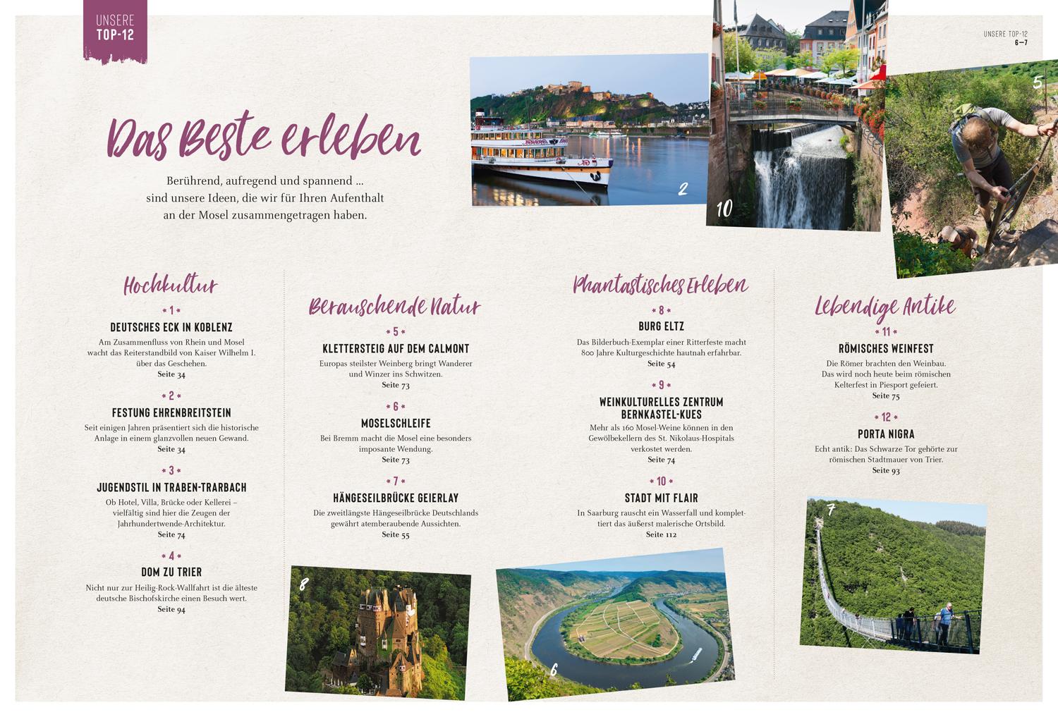 Beispielinhalt (Bild) DUMONT Bildatlas Mosel