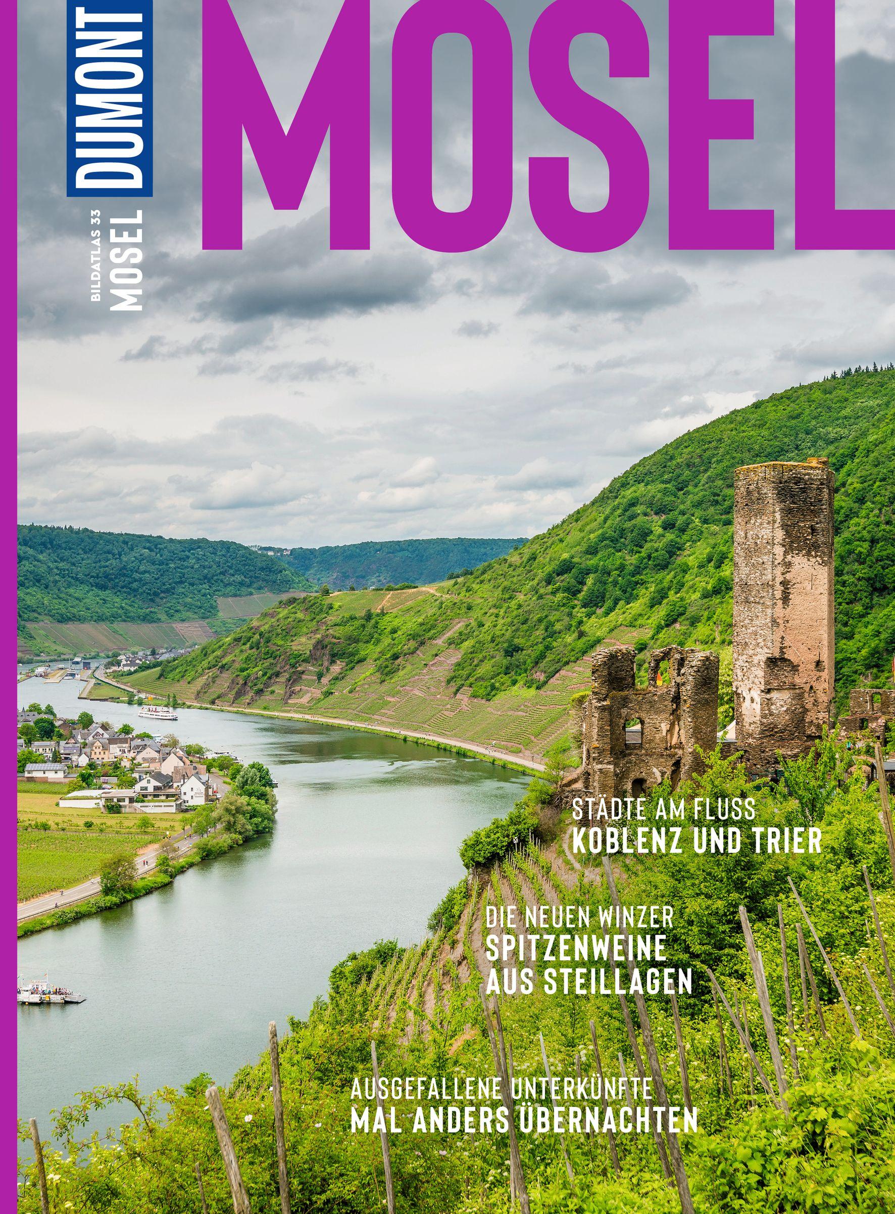 Vorderes Coverbild DUMONT Bildatlas Mosel