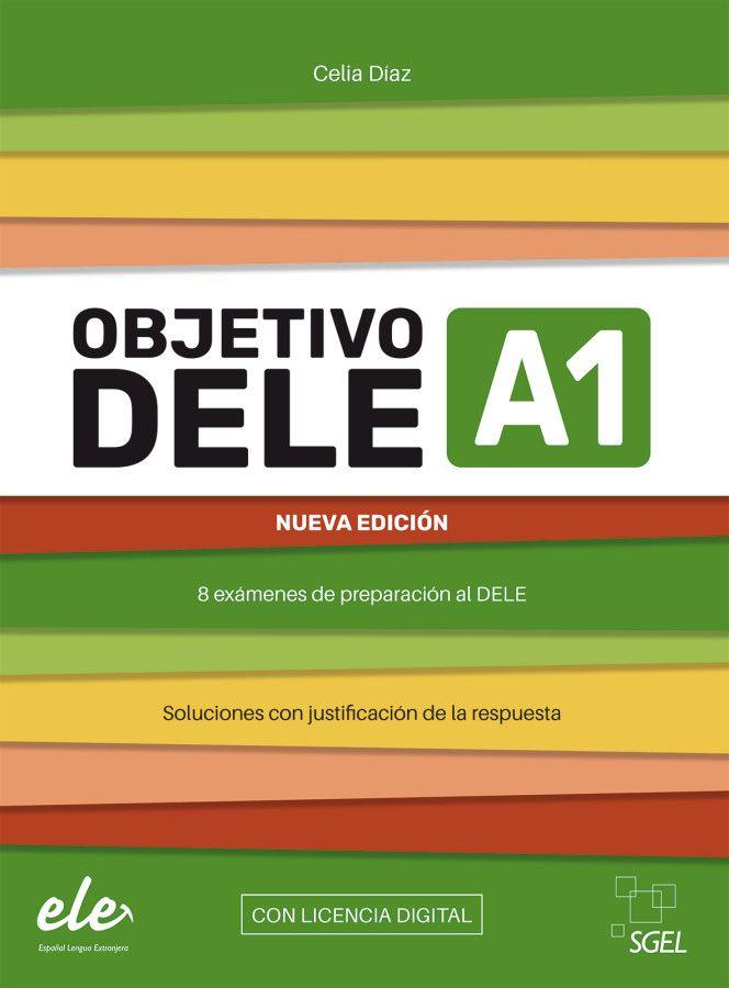 Vorderes Coverbild Objetivo DELE A1 - Nueva edición 2024