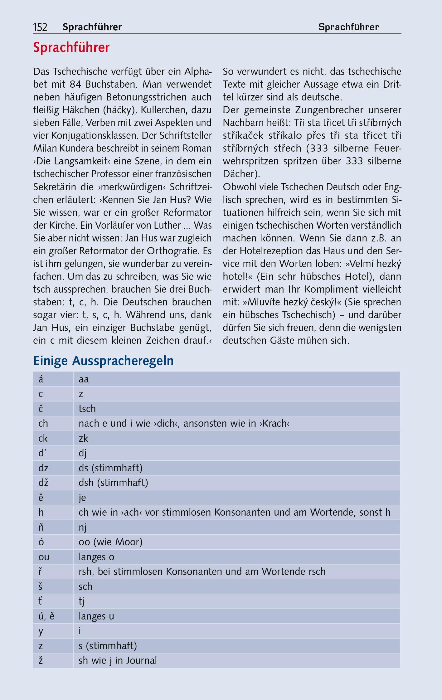 Beispielinhalt (Bild) TRESCHER Reiseführer Böhmisches Bäderdreieck