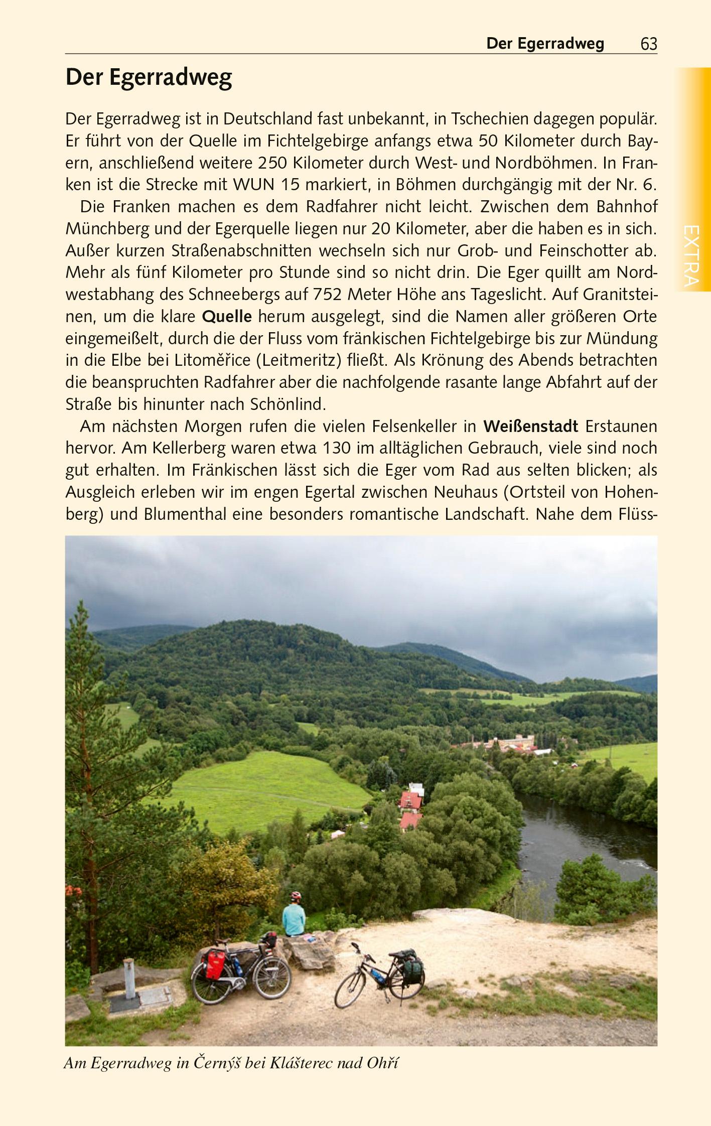 Beispielinhalt (Bild) TRESCHER Reiseführer Böhmisches Bäderdreieck