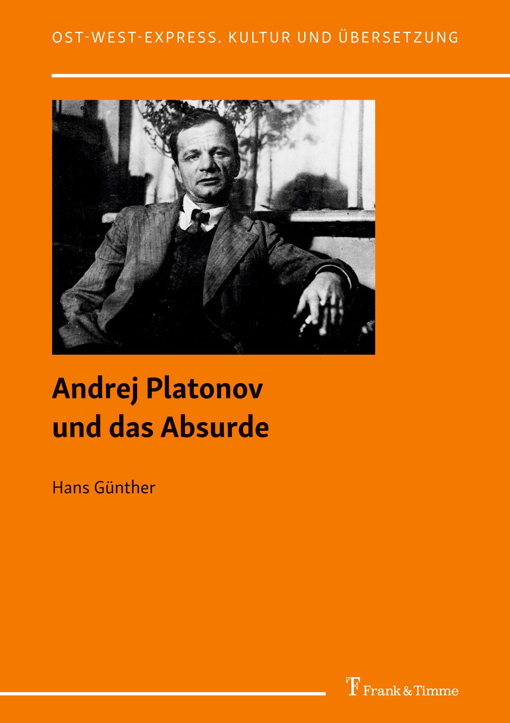 Vorderes Coverbild Andrej Platonov und das Absurde