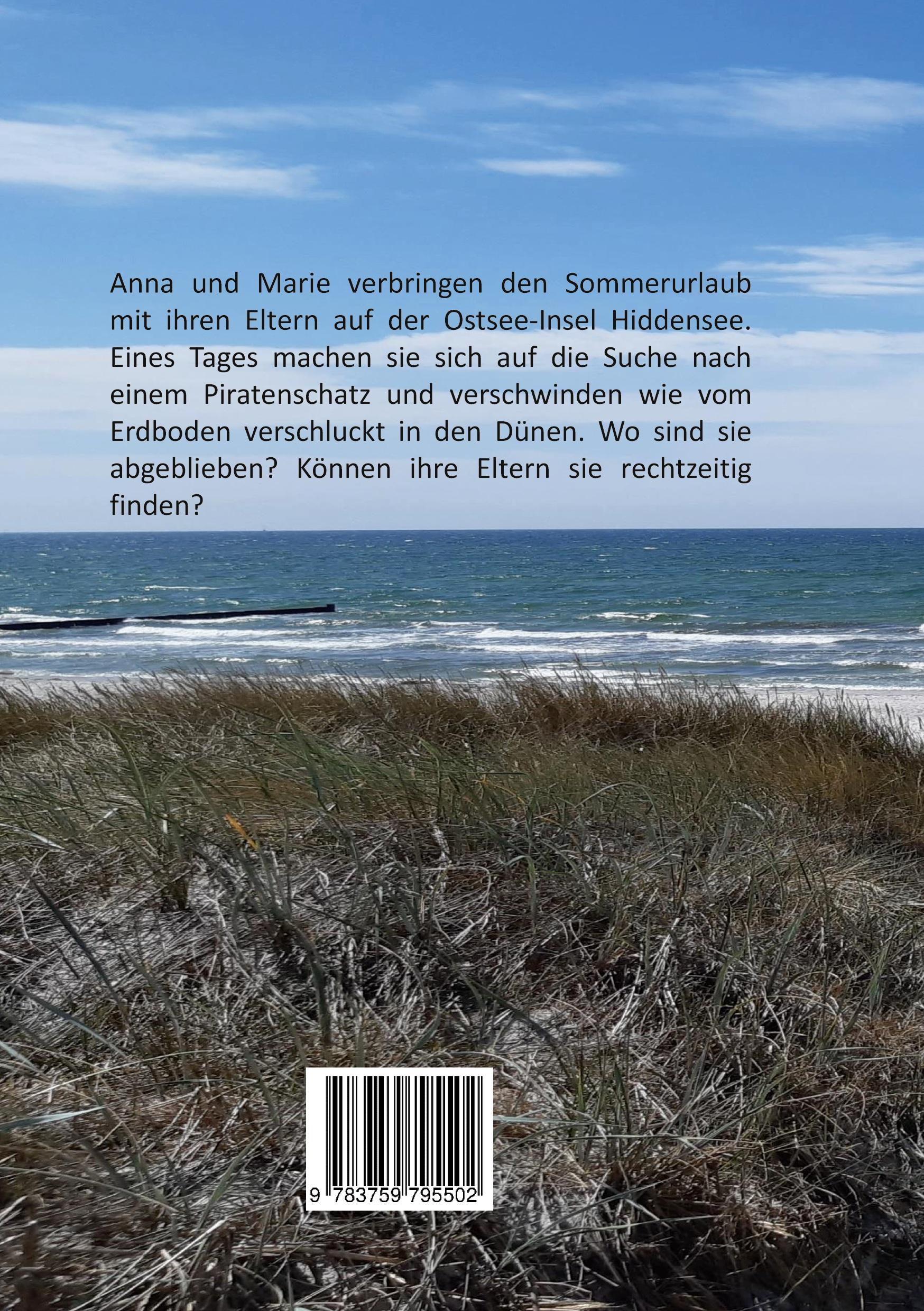 Rückseitencover Verschollen in den Dünen