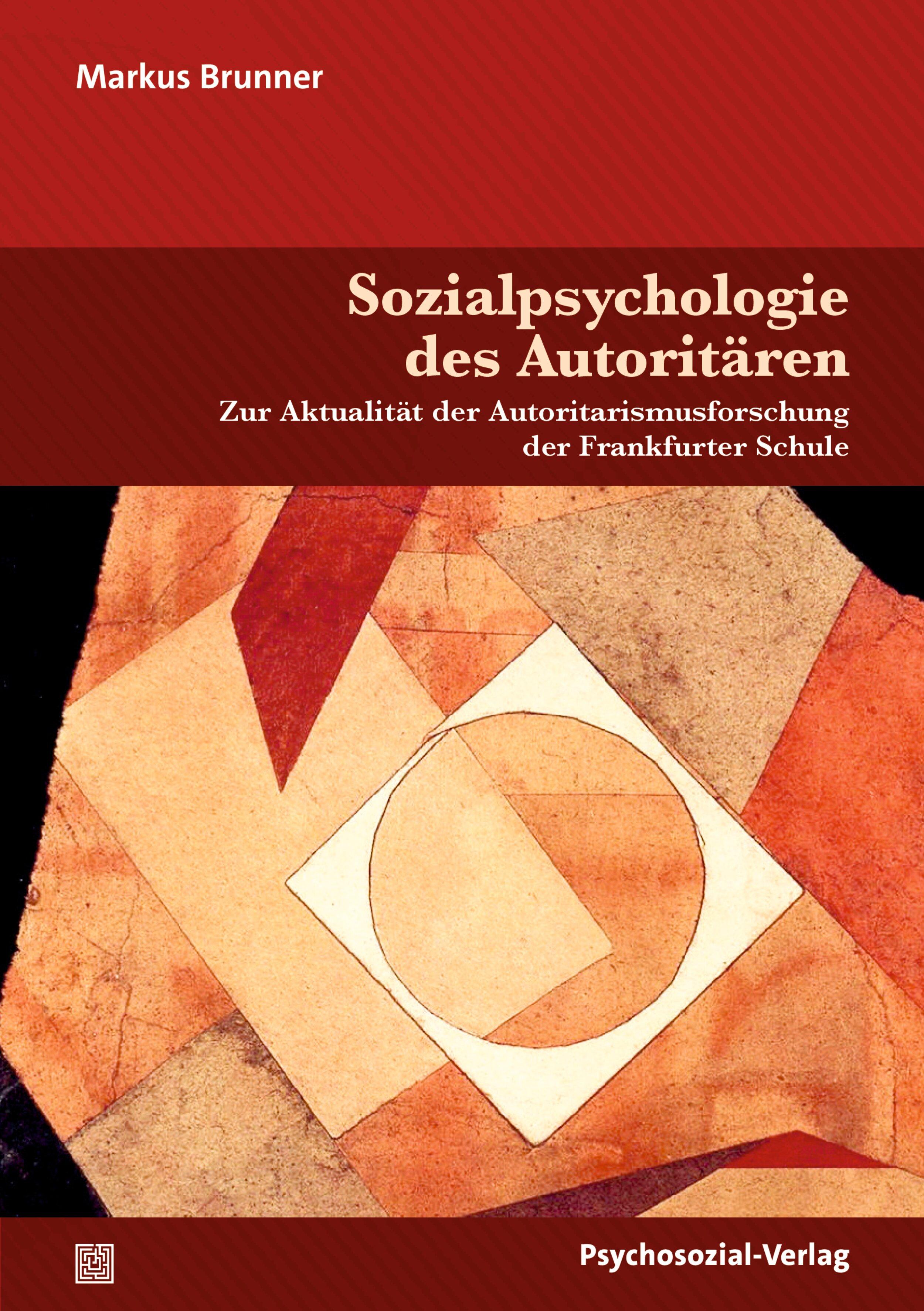Vorderes Coverbild Sozialpsychologie des Autoritären