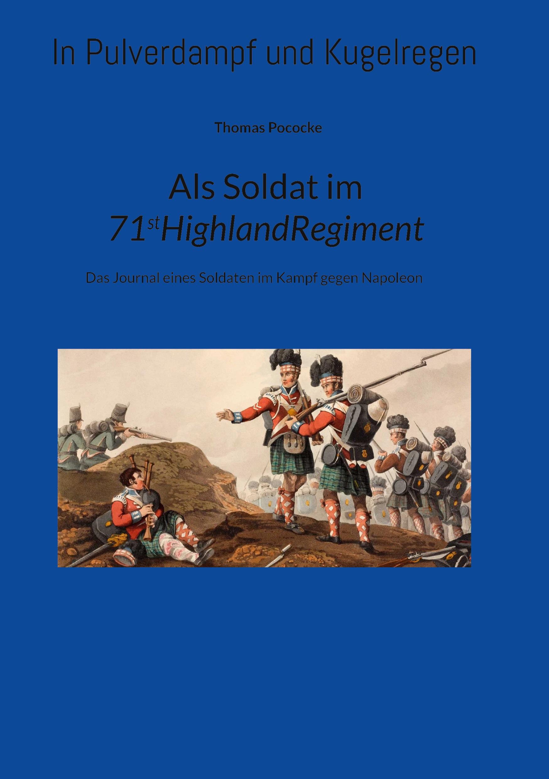 Vorderes Coverbild Als Soldat im 71stRegiment.