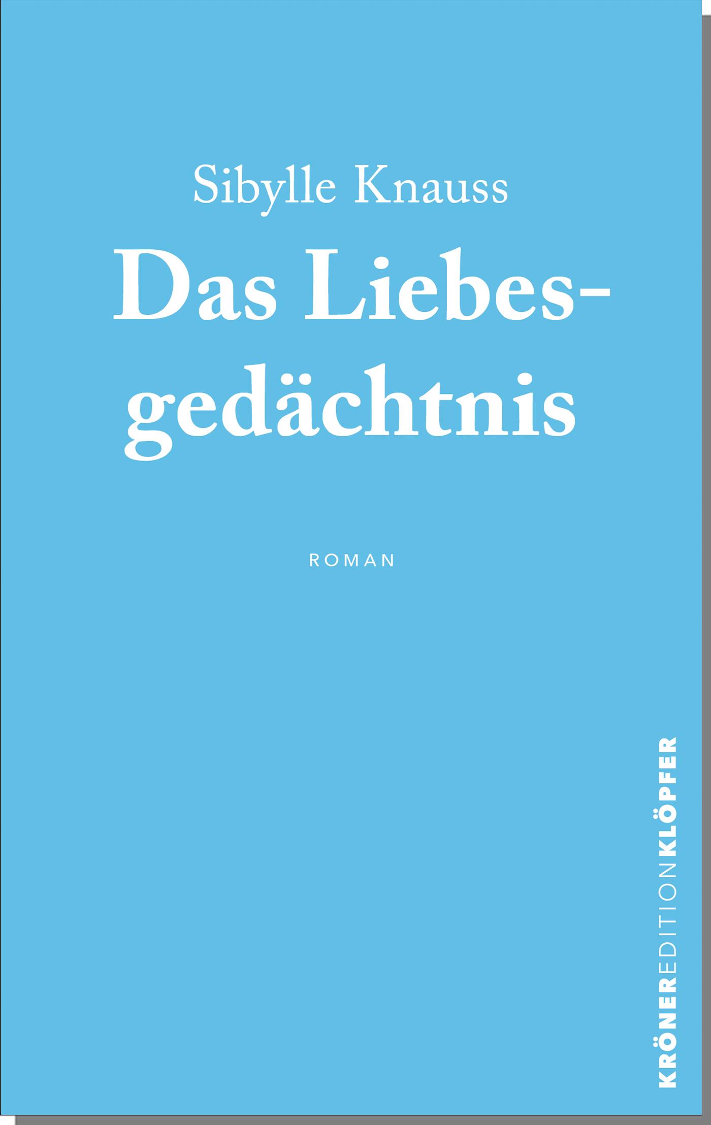 Vorderes Coverbild Das Liebesgedächtnis