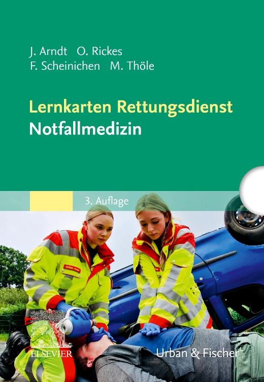 Vorderes Coverbild Lernkarten Rettungsdienst - Notfallmedizin