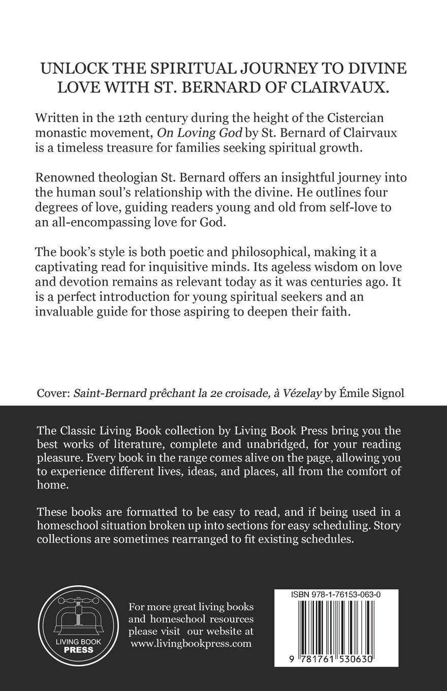 Rückseitencover On Loving God