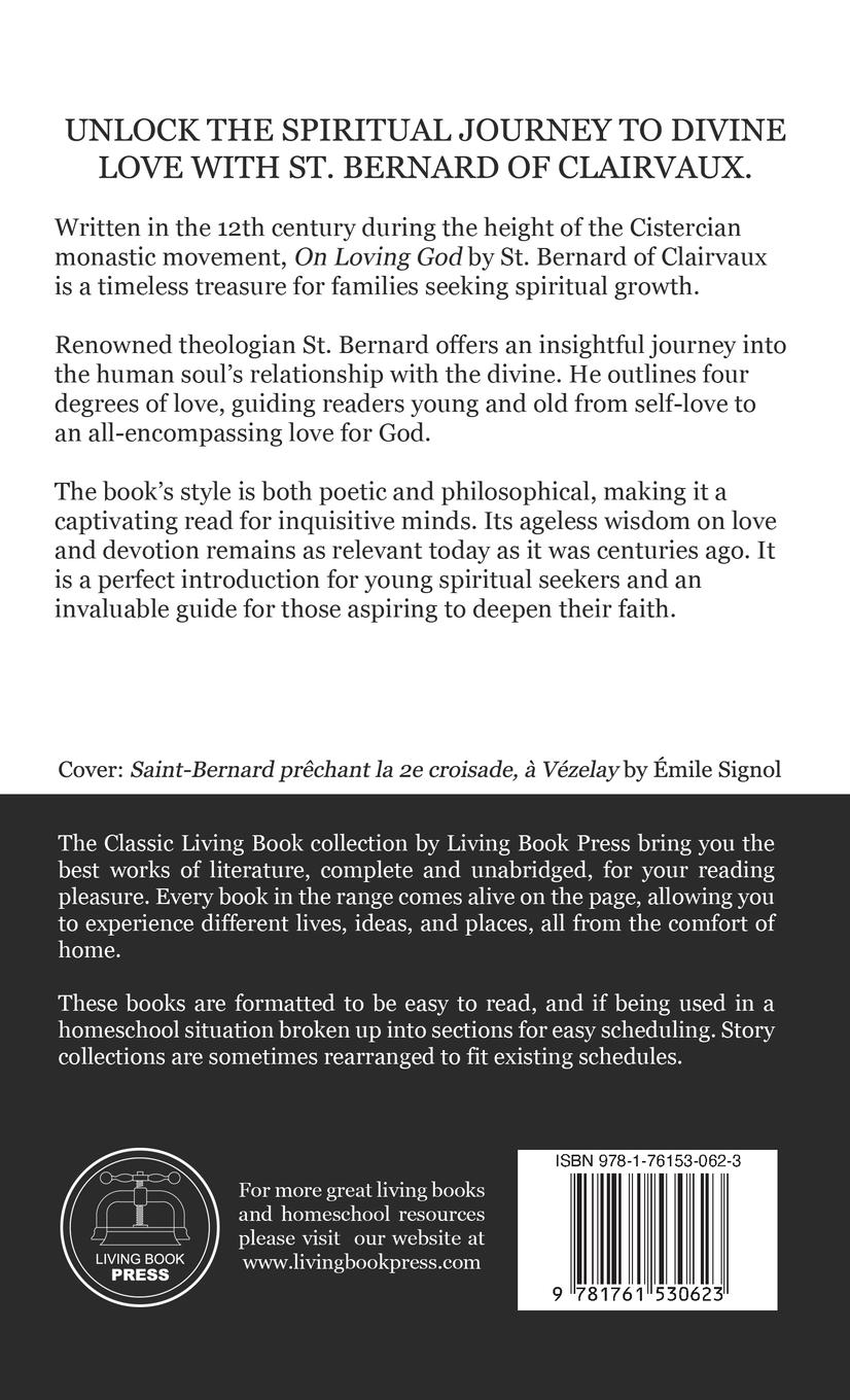 Rückseitencover On Loving God