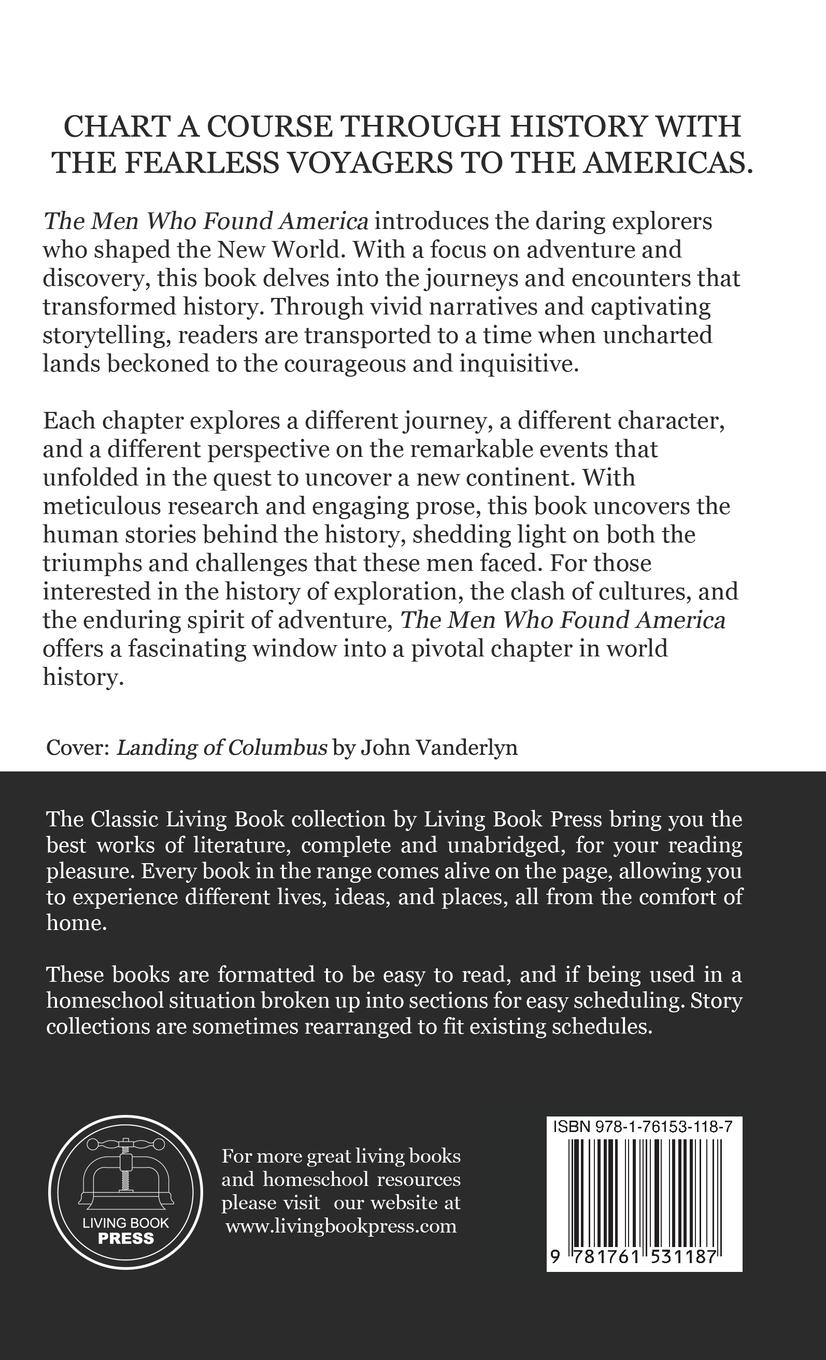 Rückseitencover The Men Who Found America