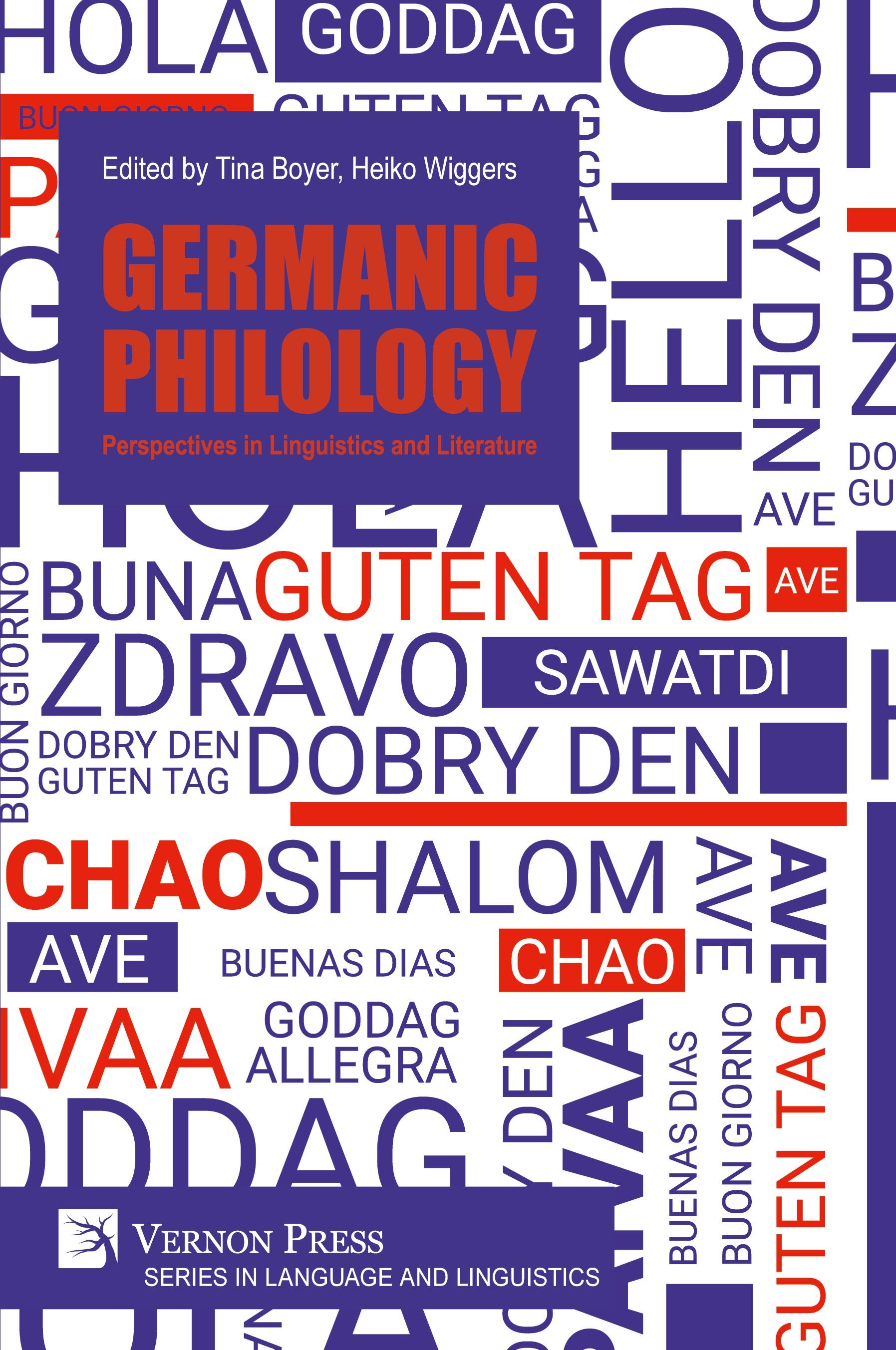 Vorderes Coverbild Germanic Philology
