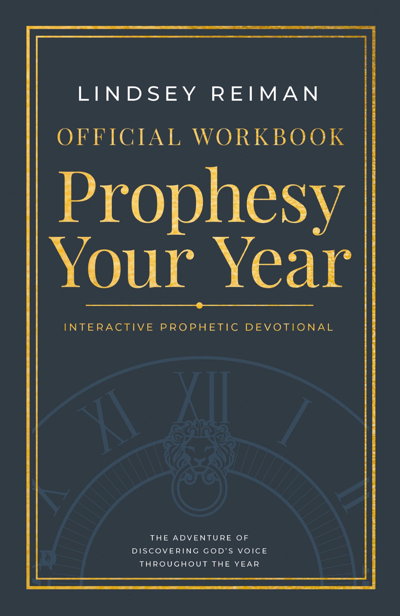 Vorderes Coverbild The Official Workbook for Prophesy Your Year