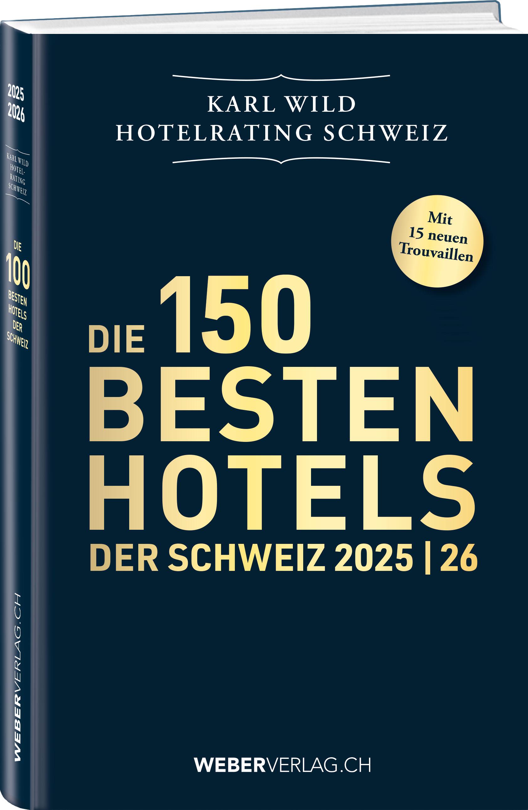Vorderes Coverbild Hotelrating Schweiz 2025/26