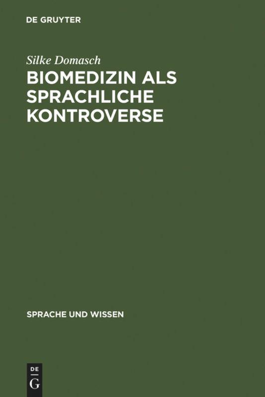 Vorderes Coverbild Biomedizin als sprachliche Kontroverse