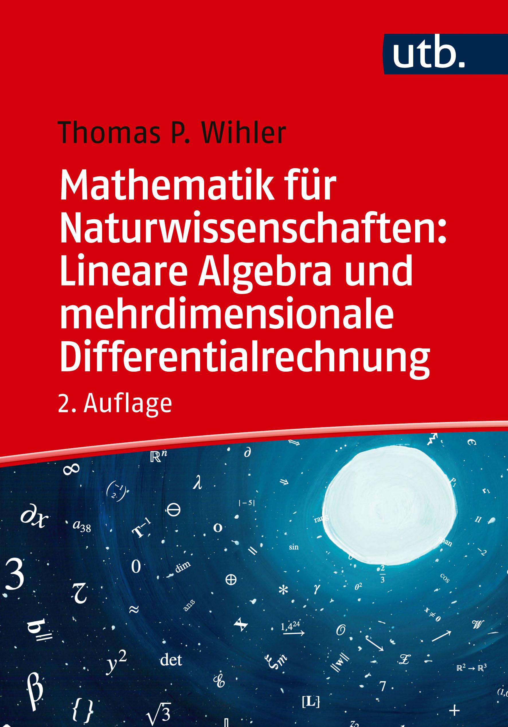 Vorderes Coverbild Mathematik für Naturwissenschaften: Lineare Algebra und mehrdimensionale Differentialrechnung