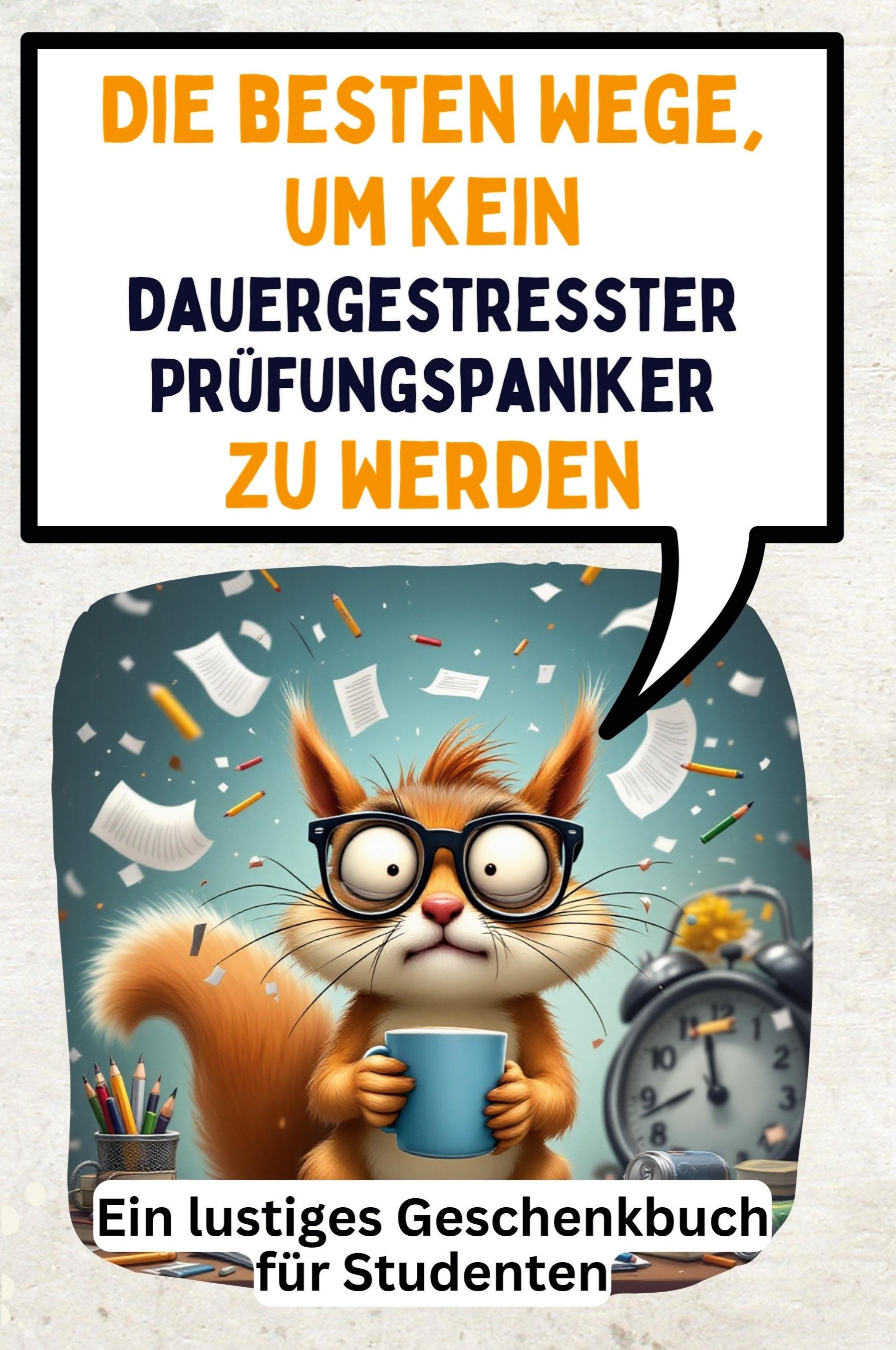 Vorderes Coverbild Die besten Wege, um kein dauergestresster Prüfungspaniker zu werden