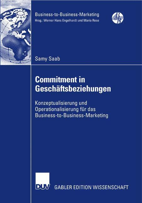 Vorderes Coverbild Commitment in Geschäftsbeziehungen