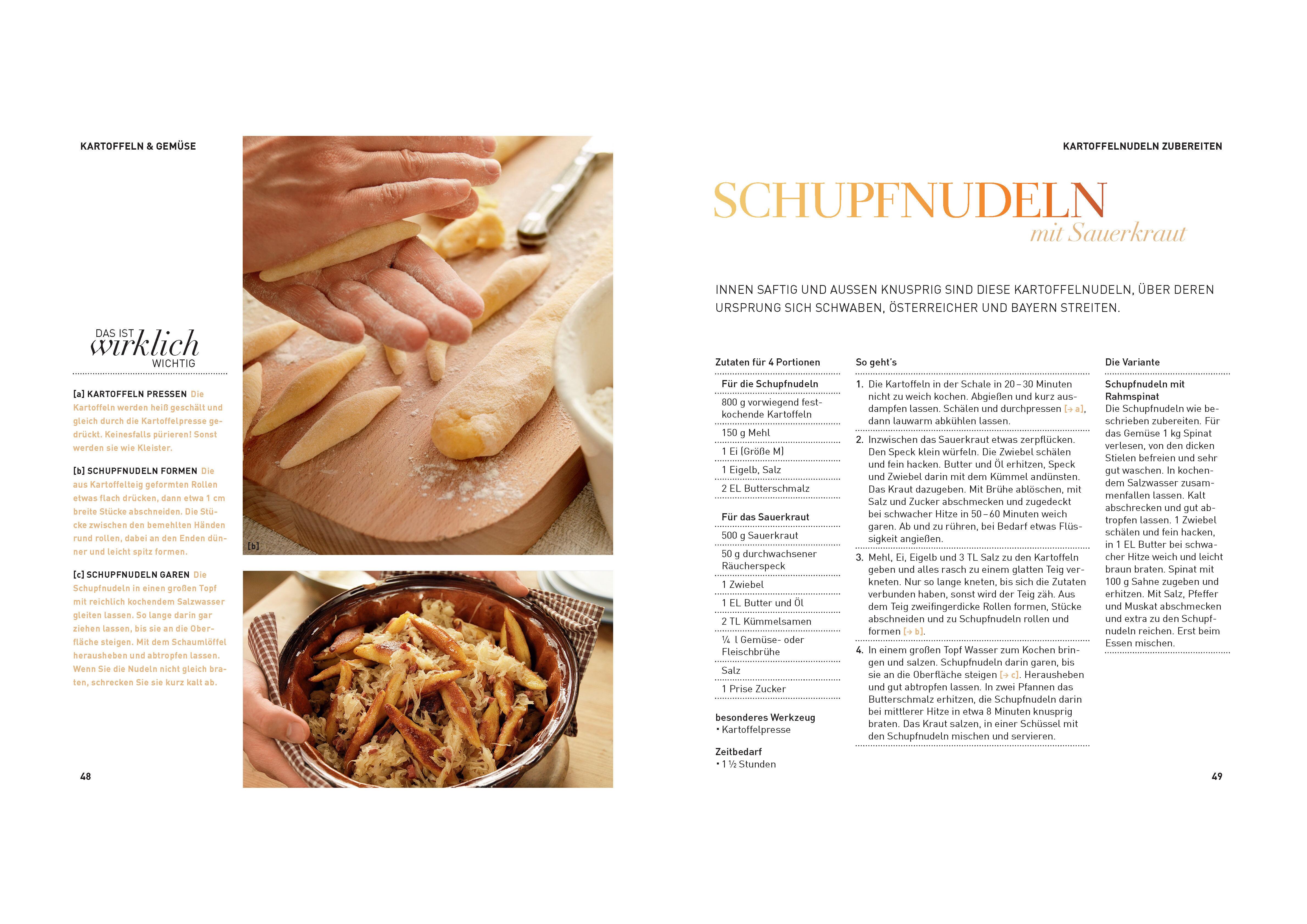 Beispielinhalt (Bild) Die bayerische Küche