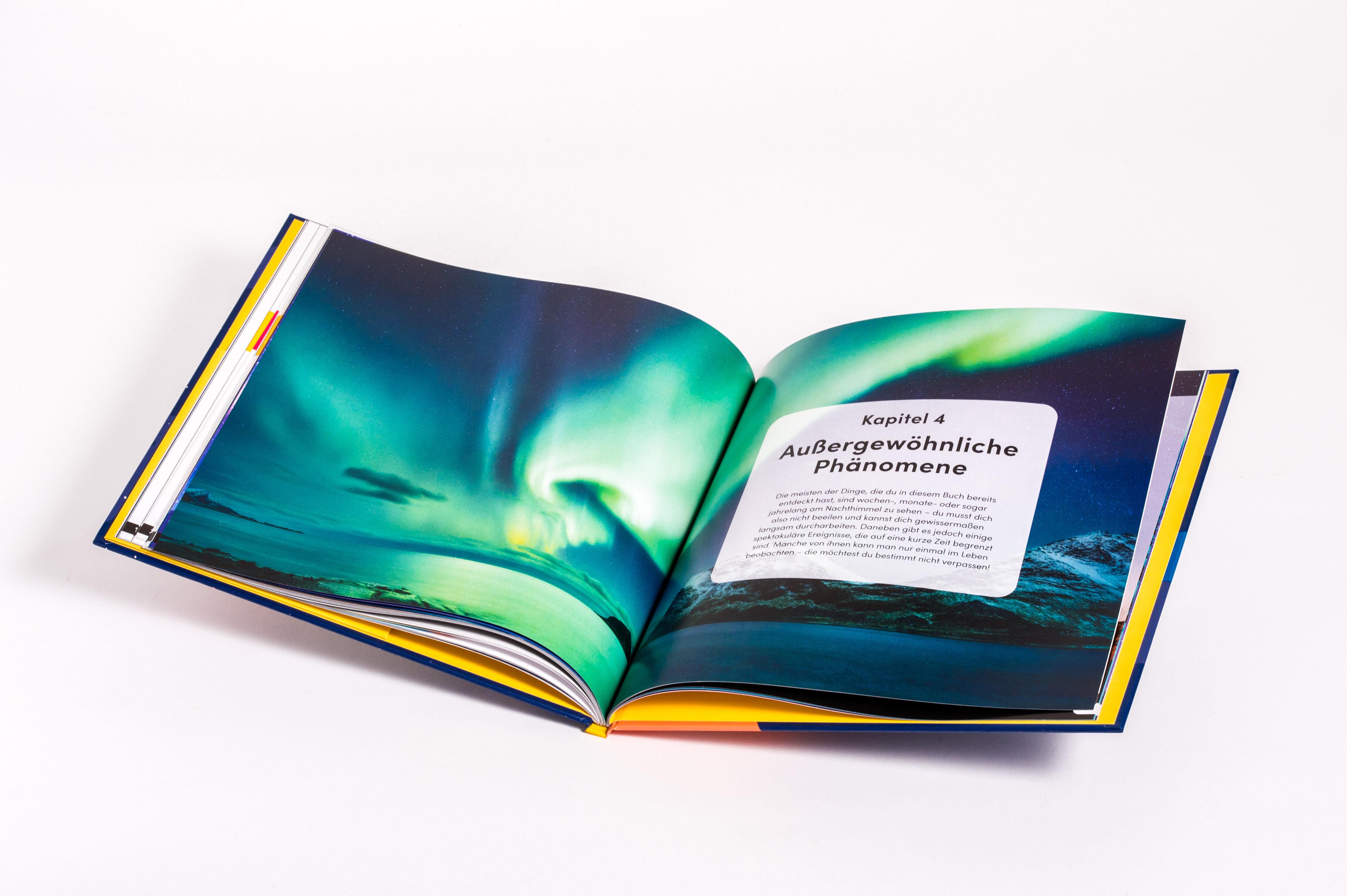 Beispielinhalt (Bild) Entdecke den Nachthimmel! Mit drehbarer Sternkarte. Sternbilder erkennen, Planeten und Galaxien erforschen