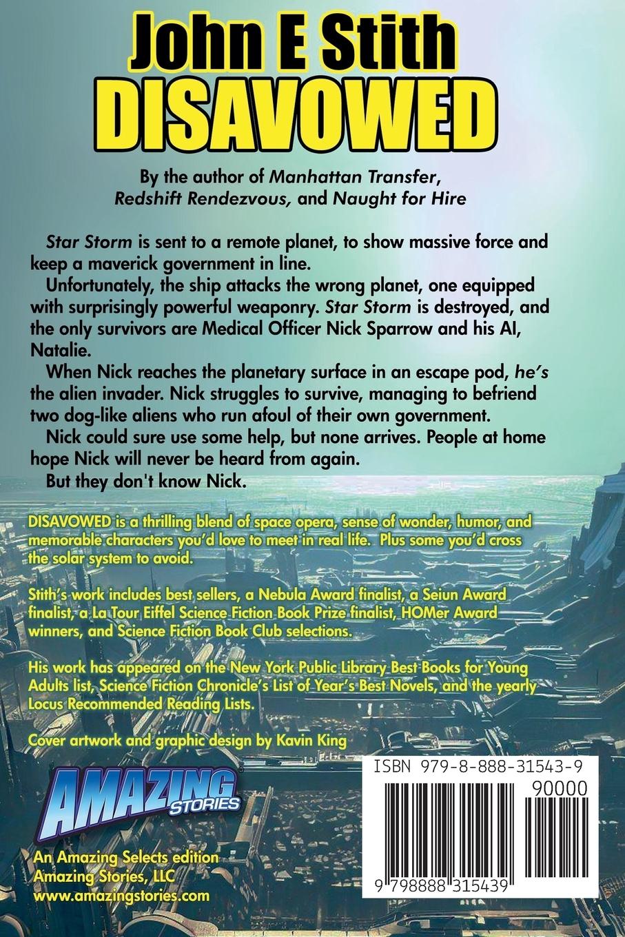 Rückseitencover Disavowed