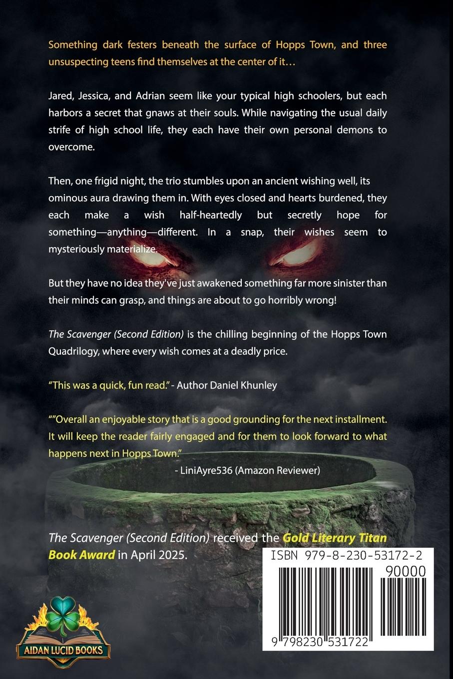 Rückseitencover The Scavenger (Second Edition)