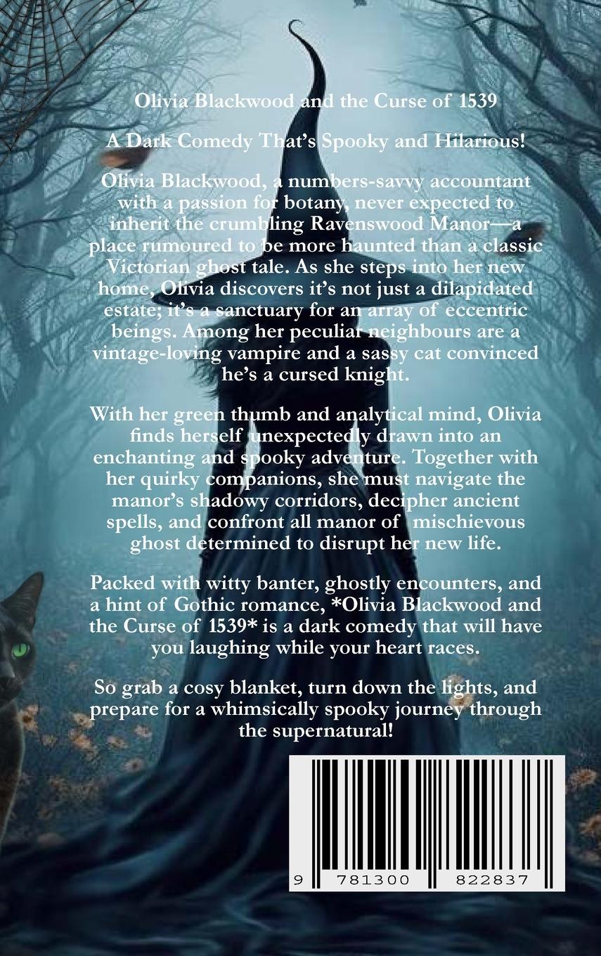 Rückseitencover Olivia Blackwood and the Curse of 1539