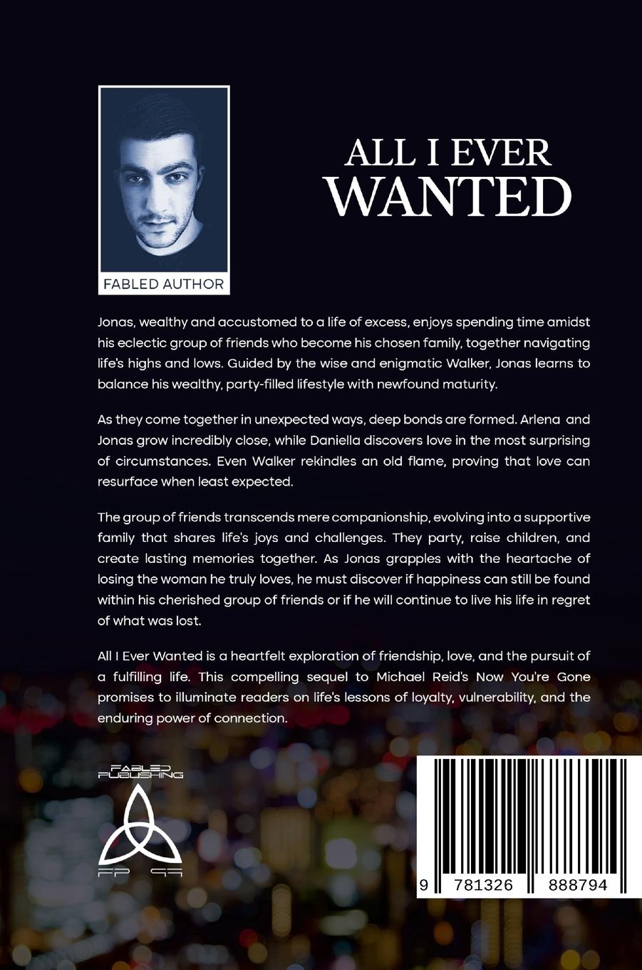 Rückseitencover All I Ever Wanted