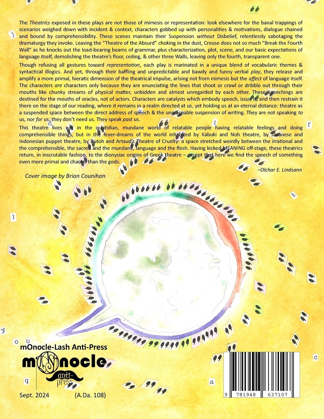 Rückseitencover Theatrics