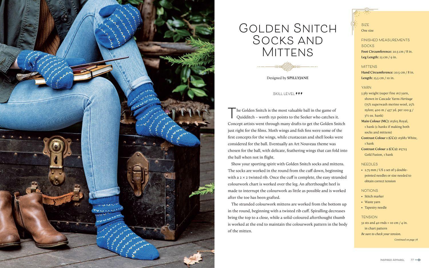 Beispielinhalt (Bild) Harry Potter: Knitting Magic