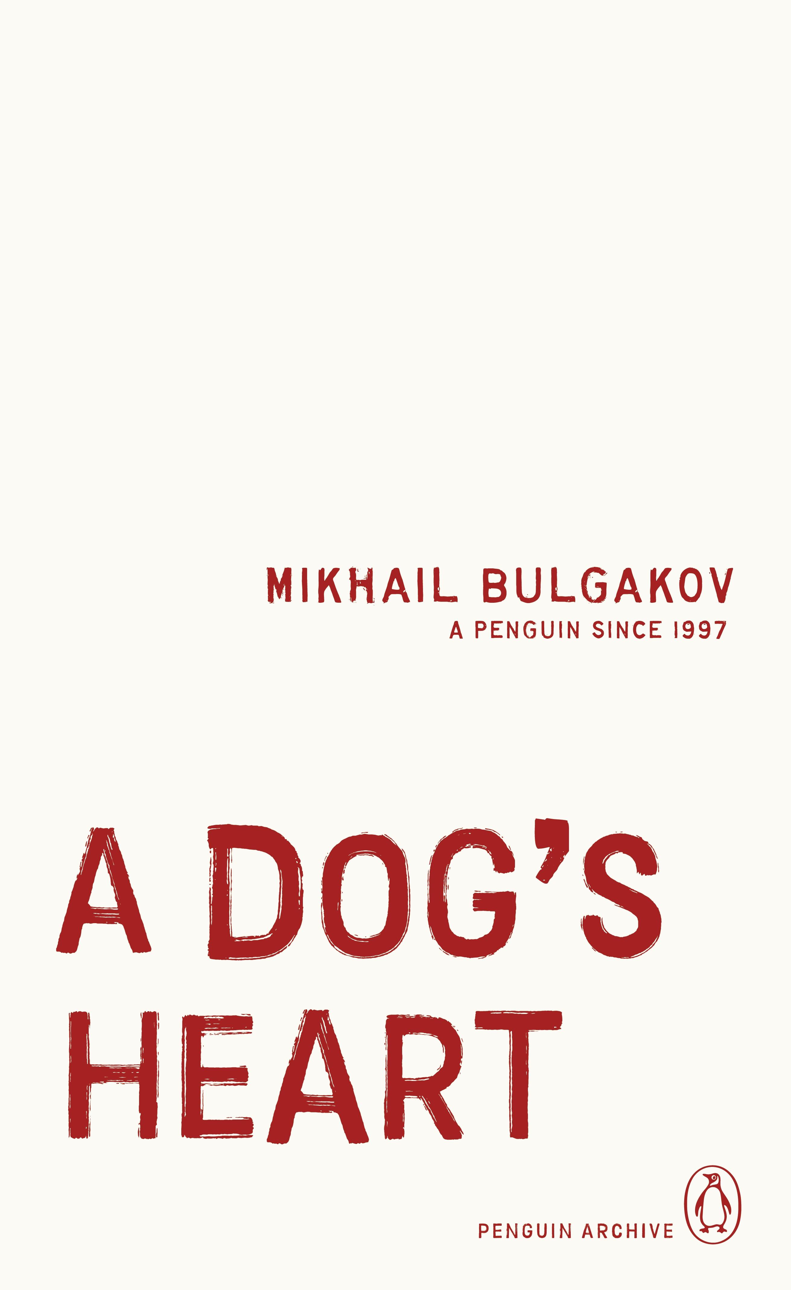 Vorderes Coverbild A Dog's Heart