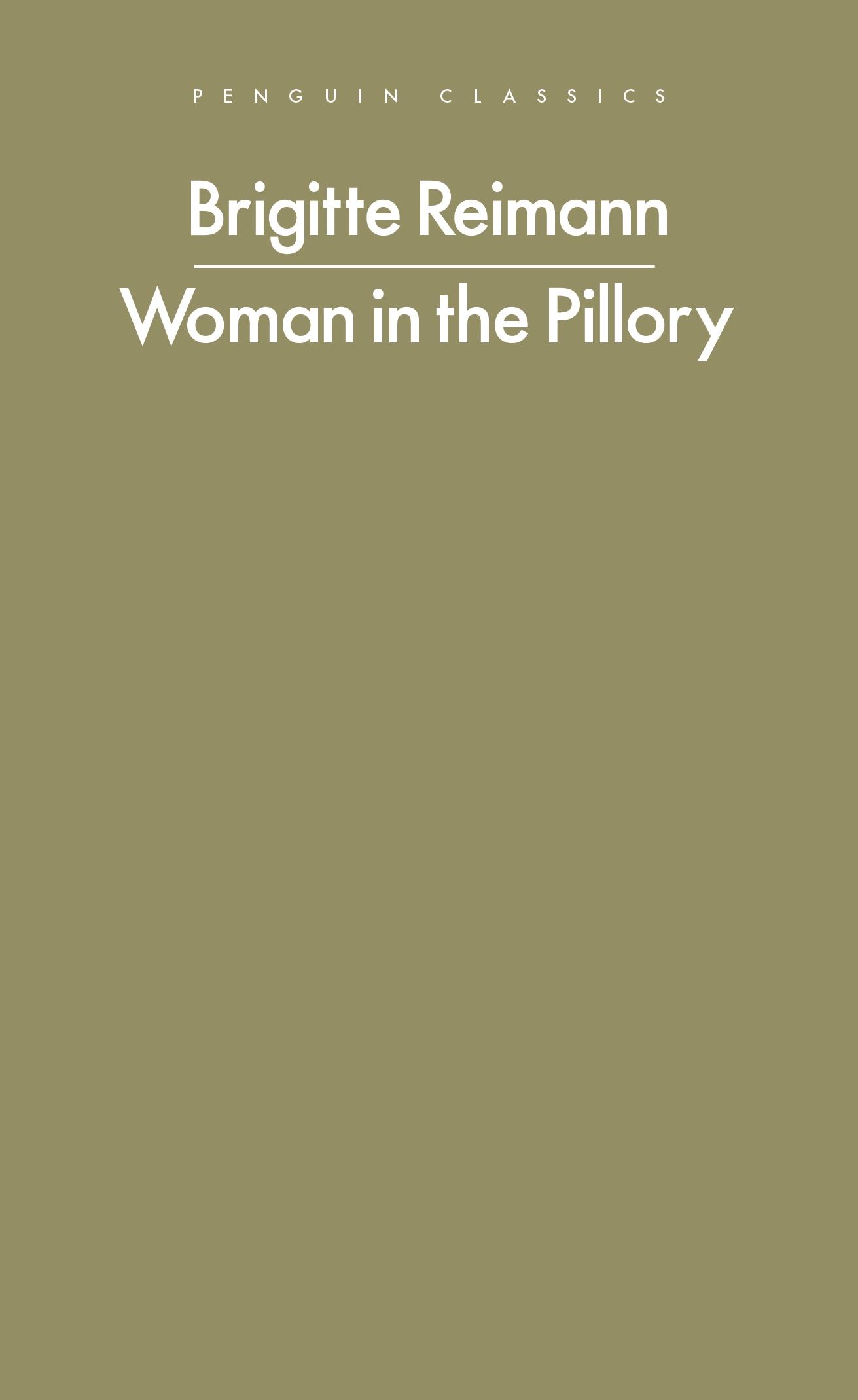 Vorderes Coverbild Woman in the Pillory