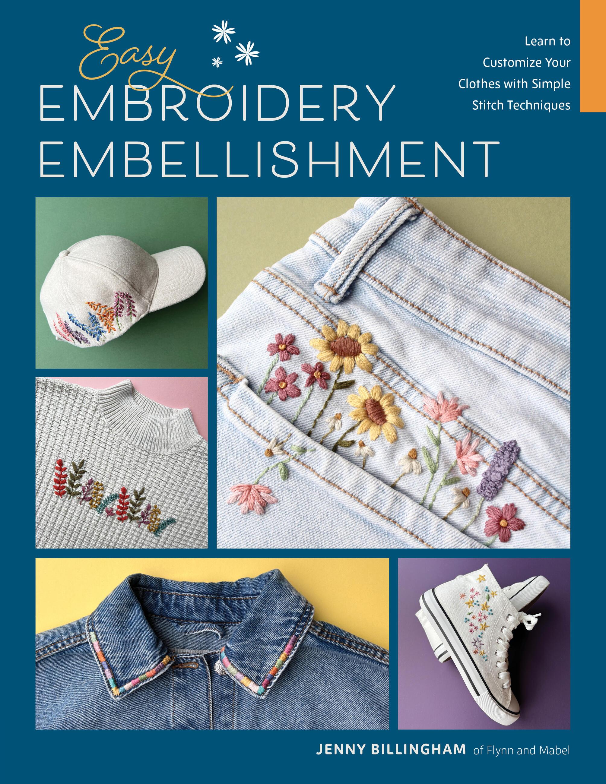 Vorderes Coverbild Easy Embroidery Embellishment