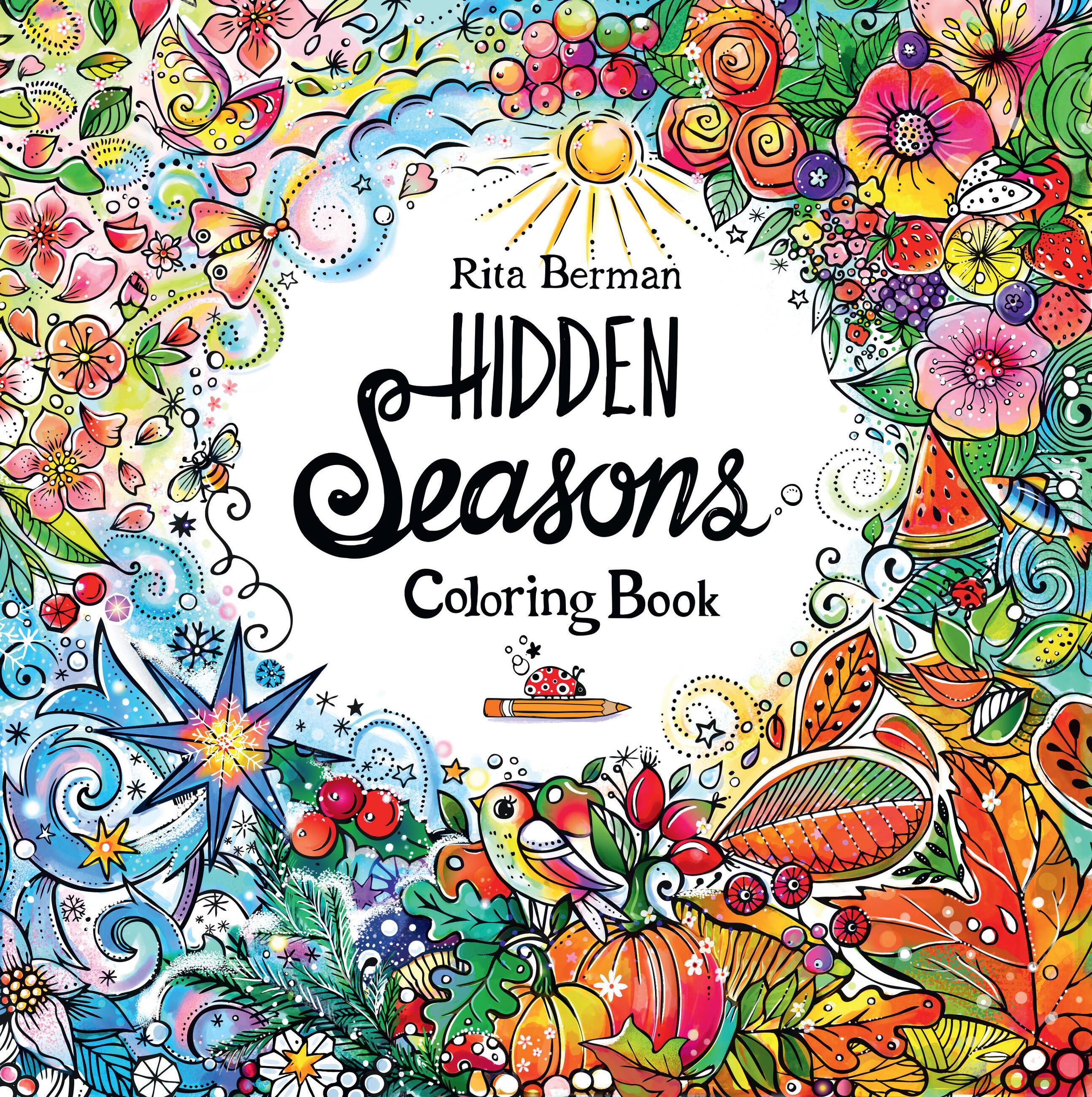 Vorderes Coverbild Hidden Seasons Coloring Book