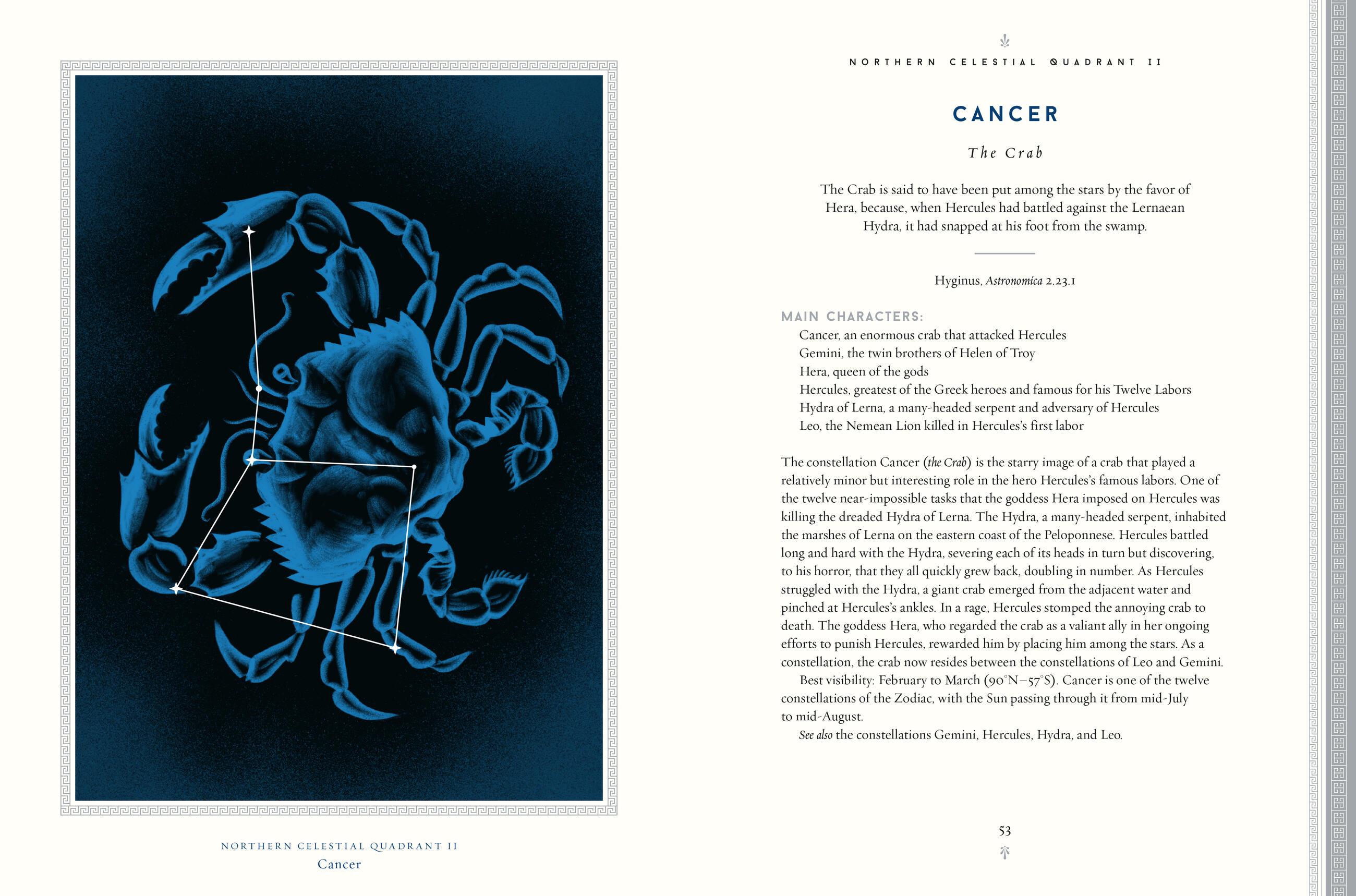 Beispielinhalt (Bild) Classical Mythology of the Constellations