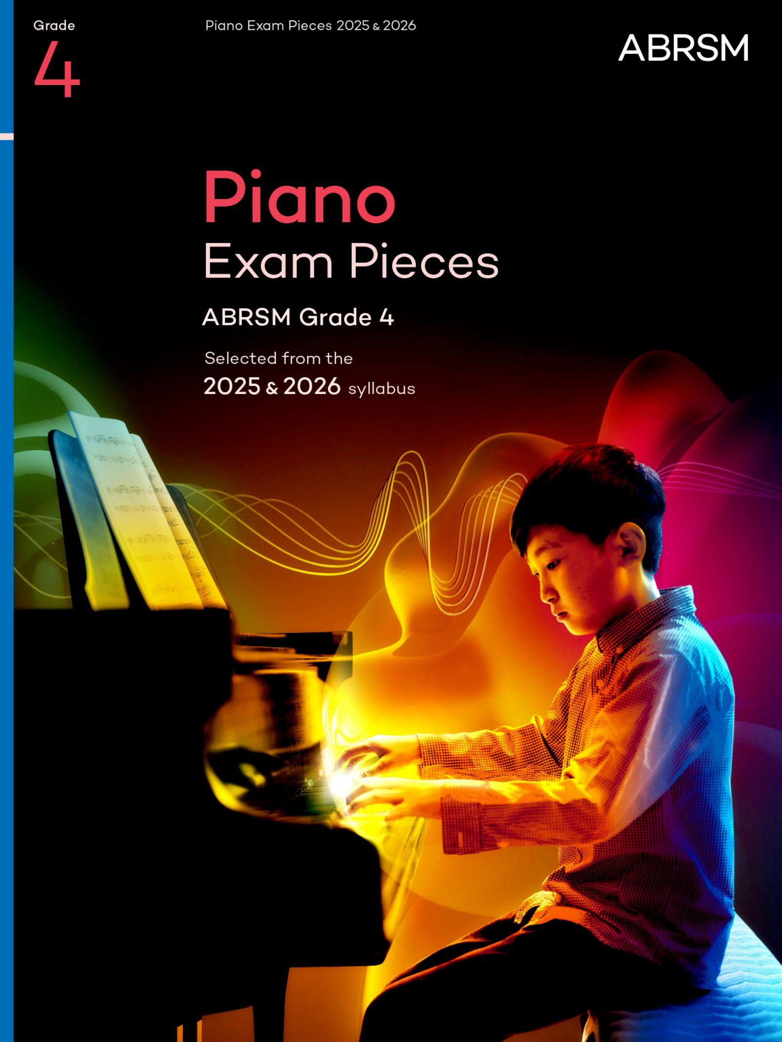 Vorderes Coverbild Piano Exam Pieces 2025 & 2026, ABRSM Grade 4