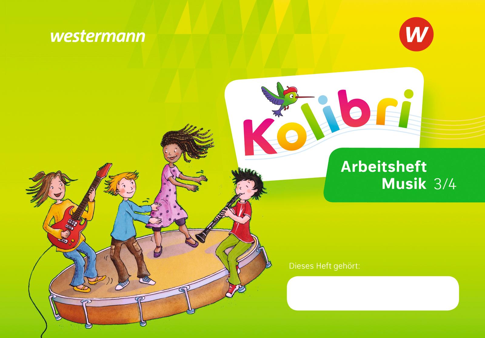 Vorderes Coverbild Kolibri 3 / 4. Arbeitsheft. Allgemeine Ausgabe