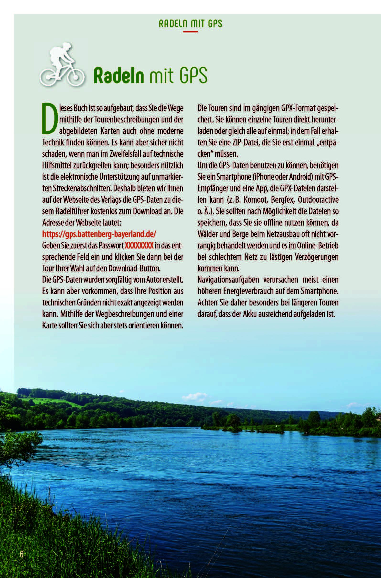 Beispielinhalt (Bild) Genussradeln Bayerischer Jura