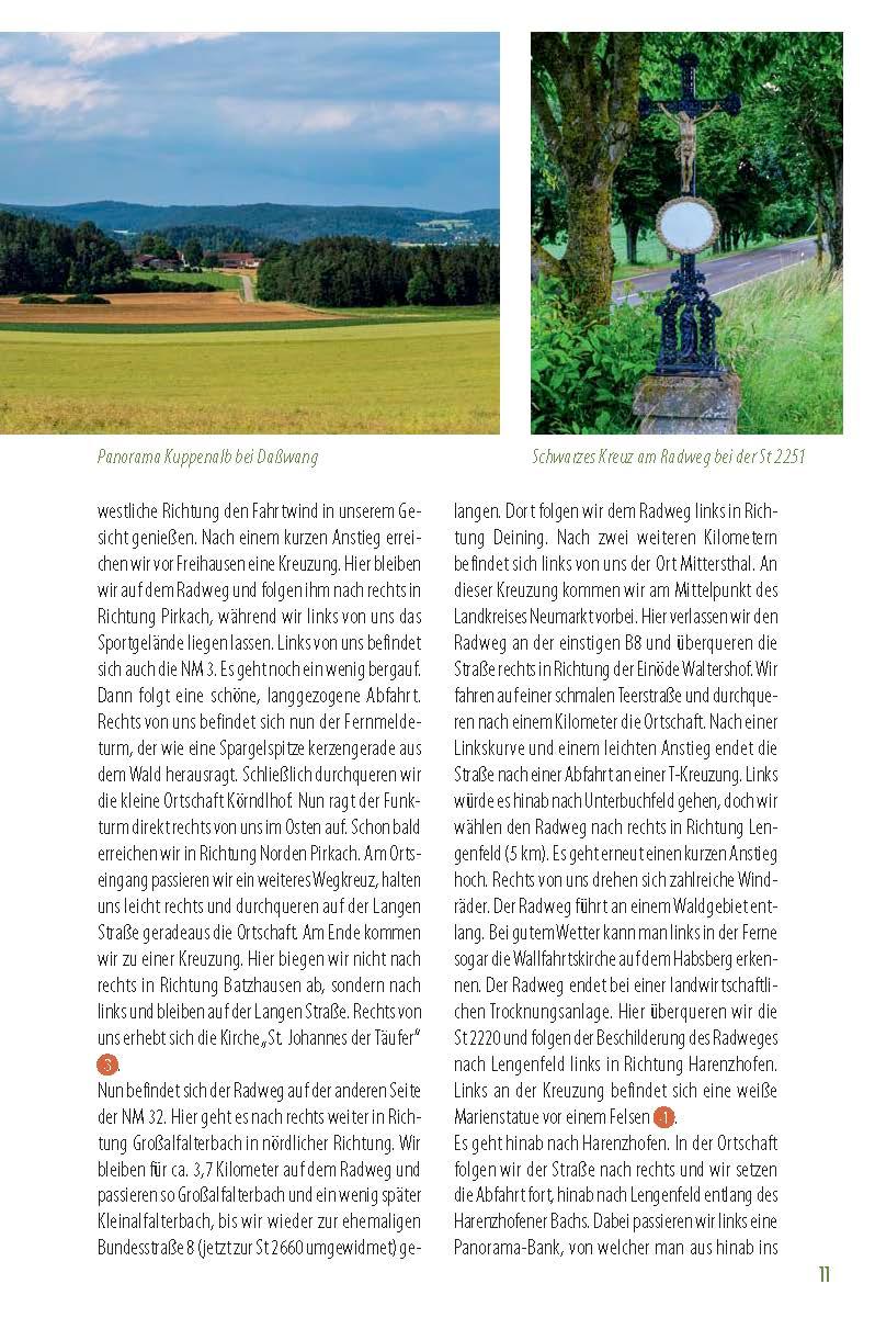 Beispielinhalt (Bild) Genussradeln Bayerischer Jura