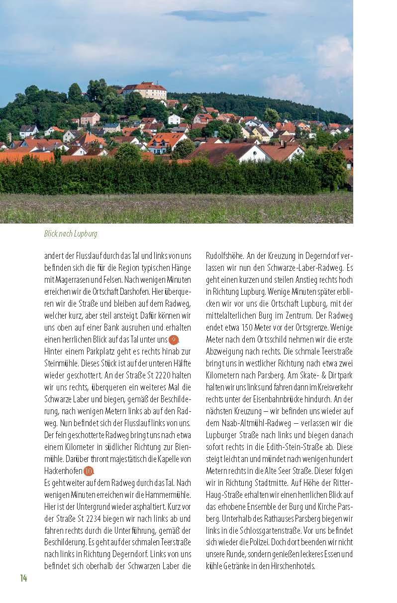 Beispielinhalt (Bild) Genussradeln Bayerischer Jura