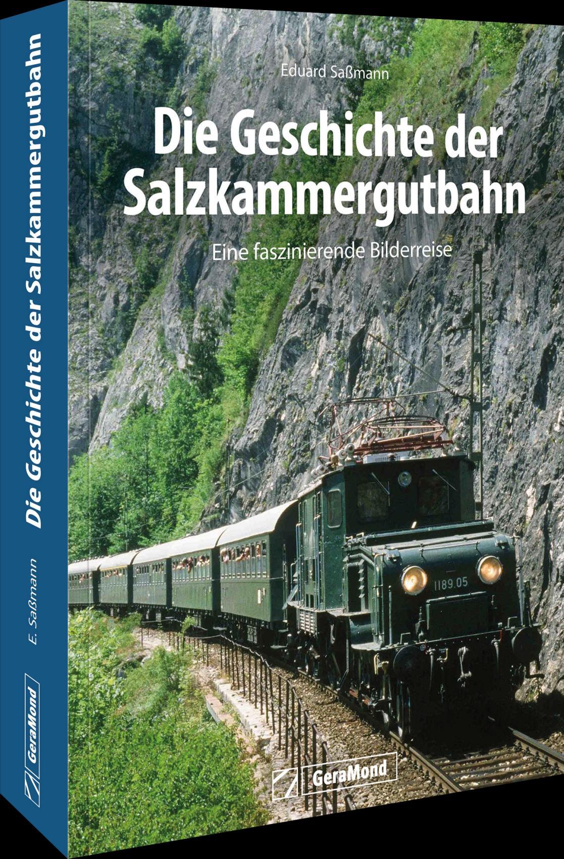 Vorderes Coverbild Die Geschichte der Salzkammergutbahn