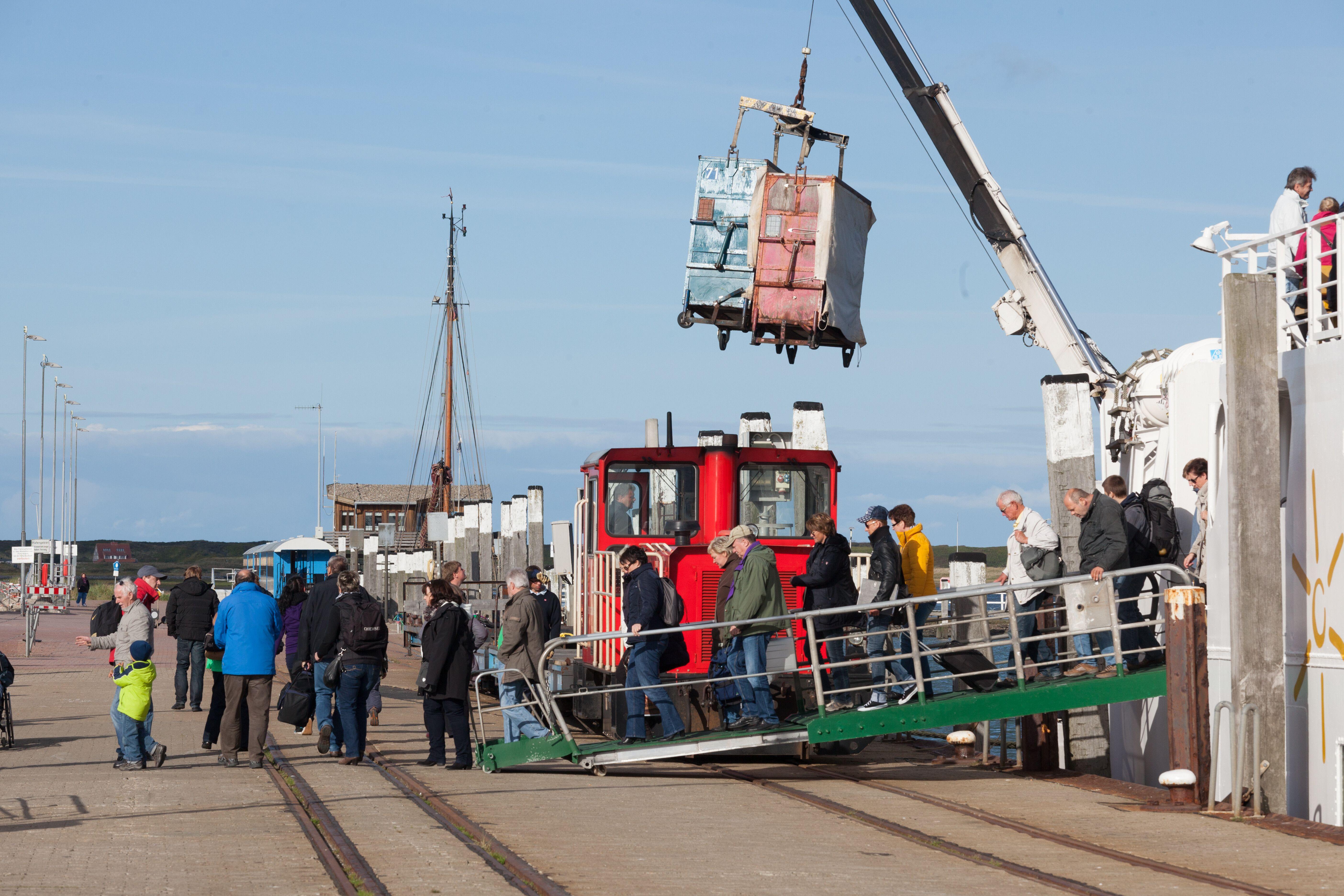 Beispielinhalt (Bild) Inselbahnen der Nordsee