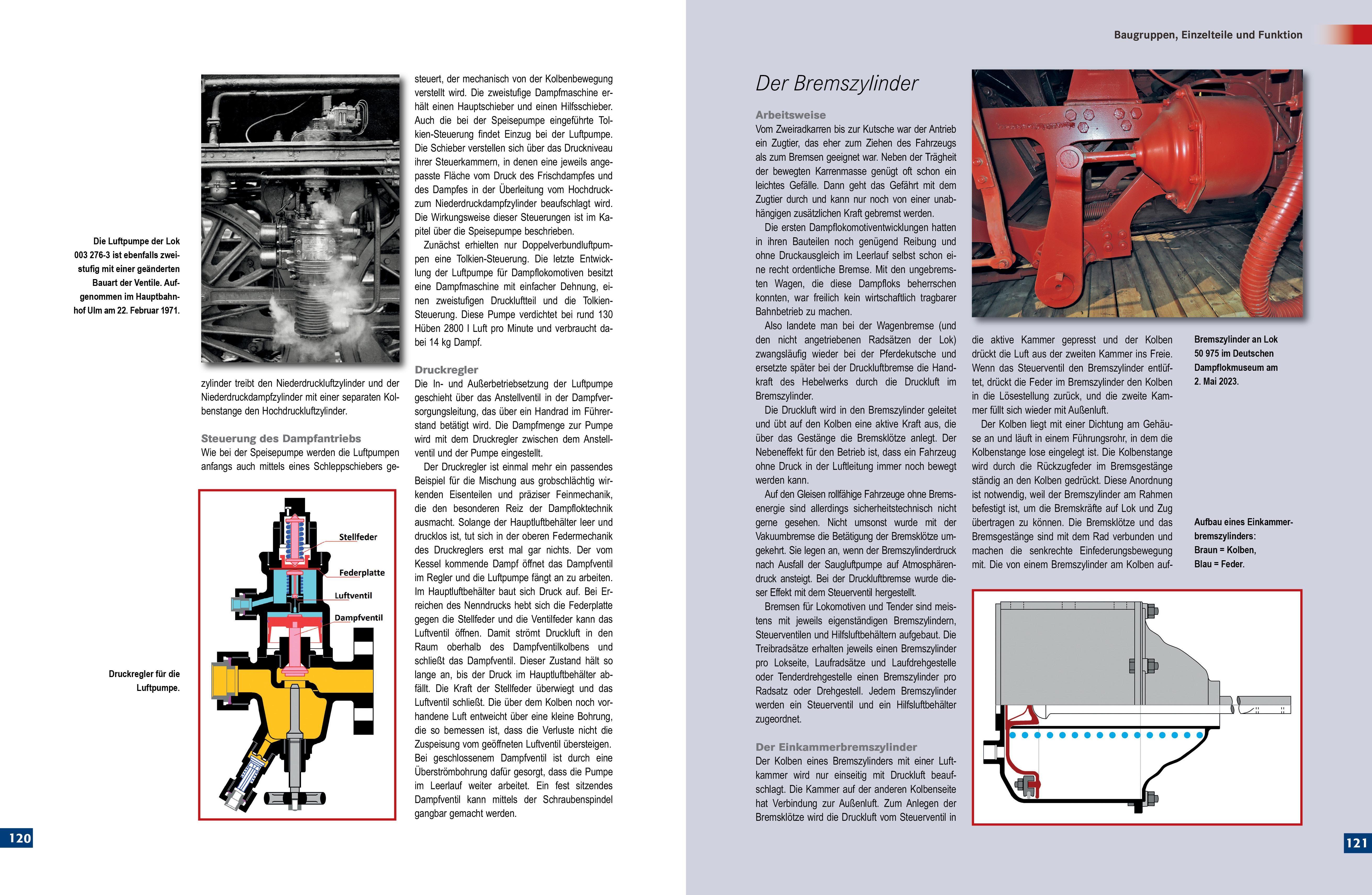 Beispielinhalt (Bild) Dampfloktechnik