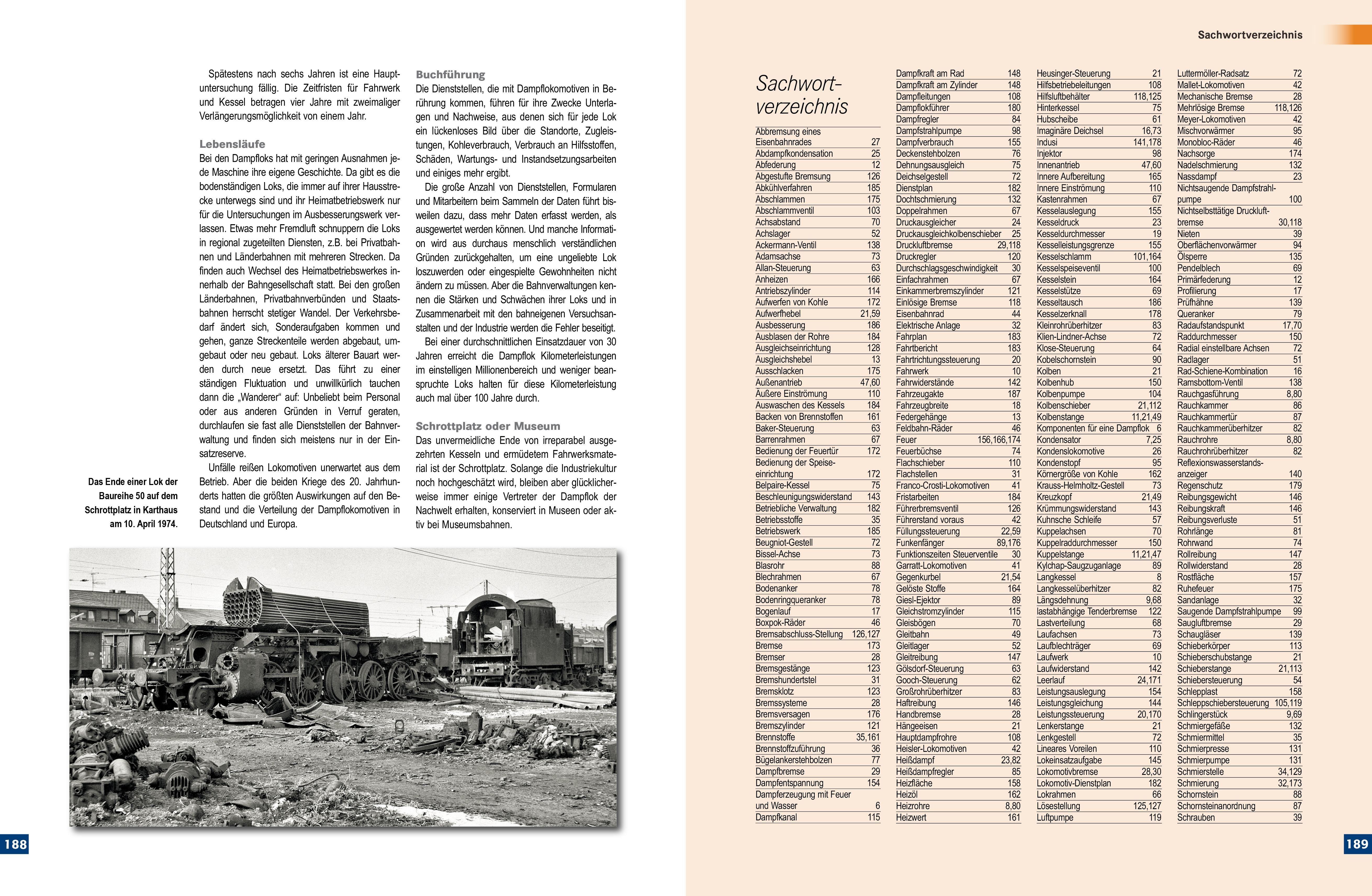 Beispielinhalt (Bild) Dampfloktechnik