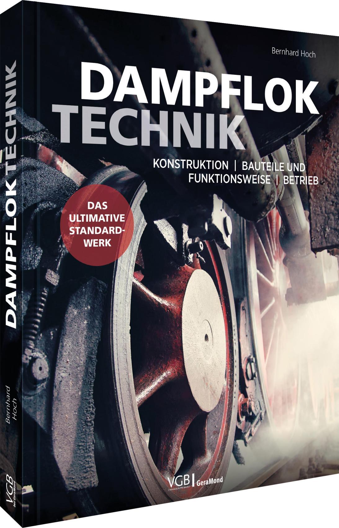 Vorderes Coverbild Dampfloktechnik